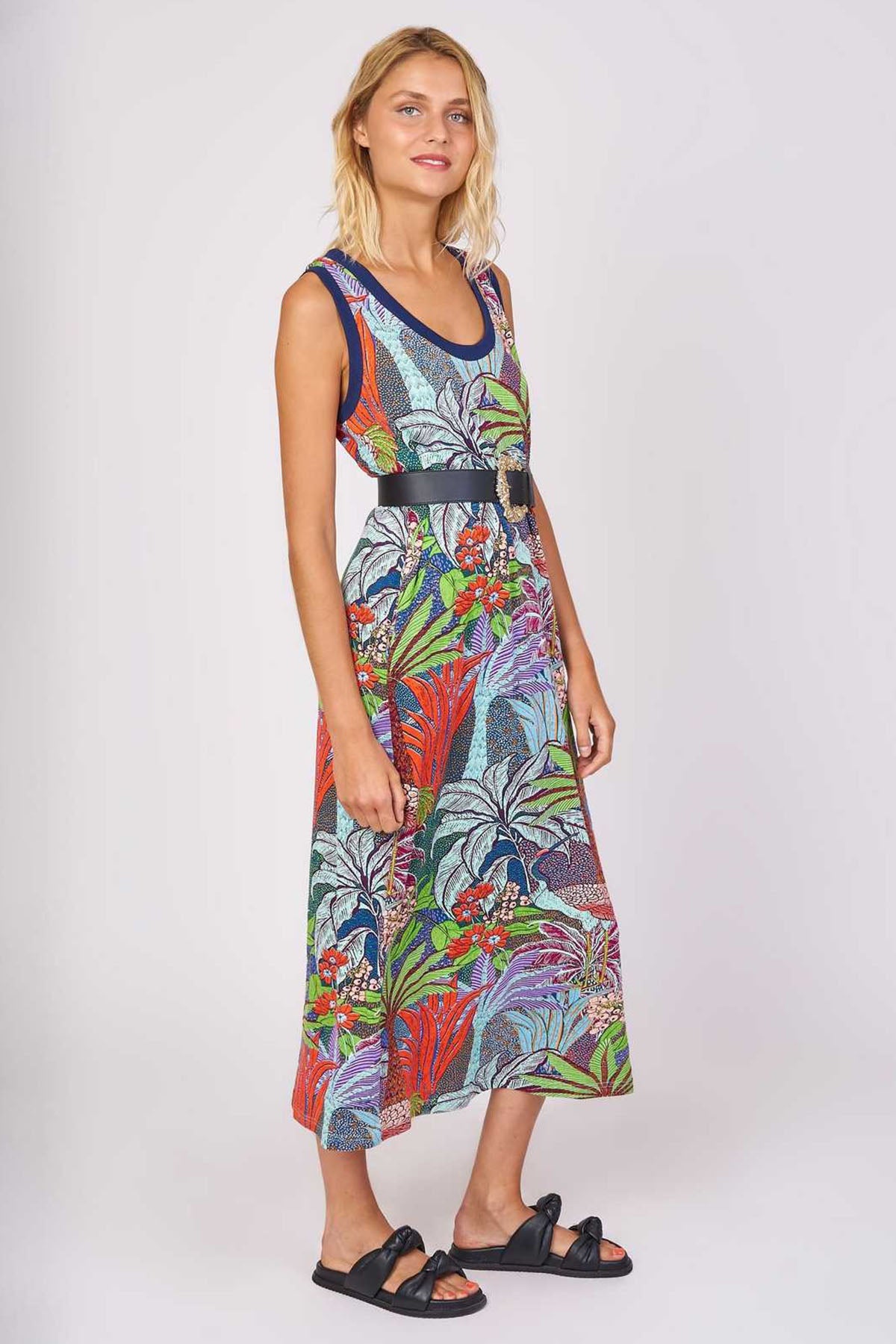 Rene Derhy Caillou Maxi Elbise-Libas Trendy Fashion Store