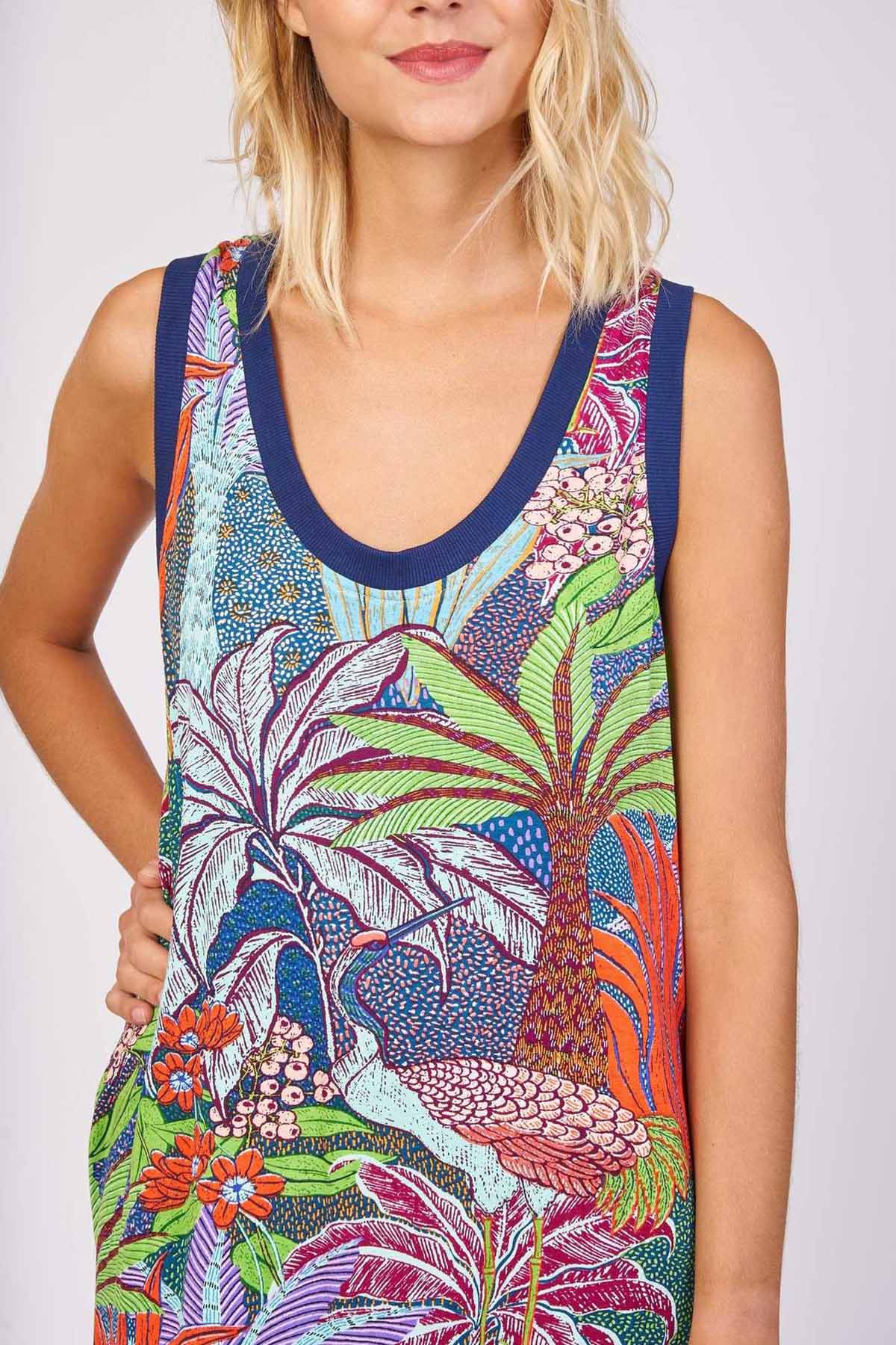 Rene Derhy Caillou Maxi Elbise-Libas Trendy Fashion Store