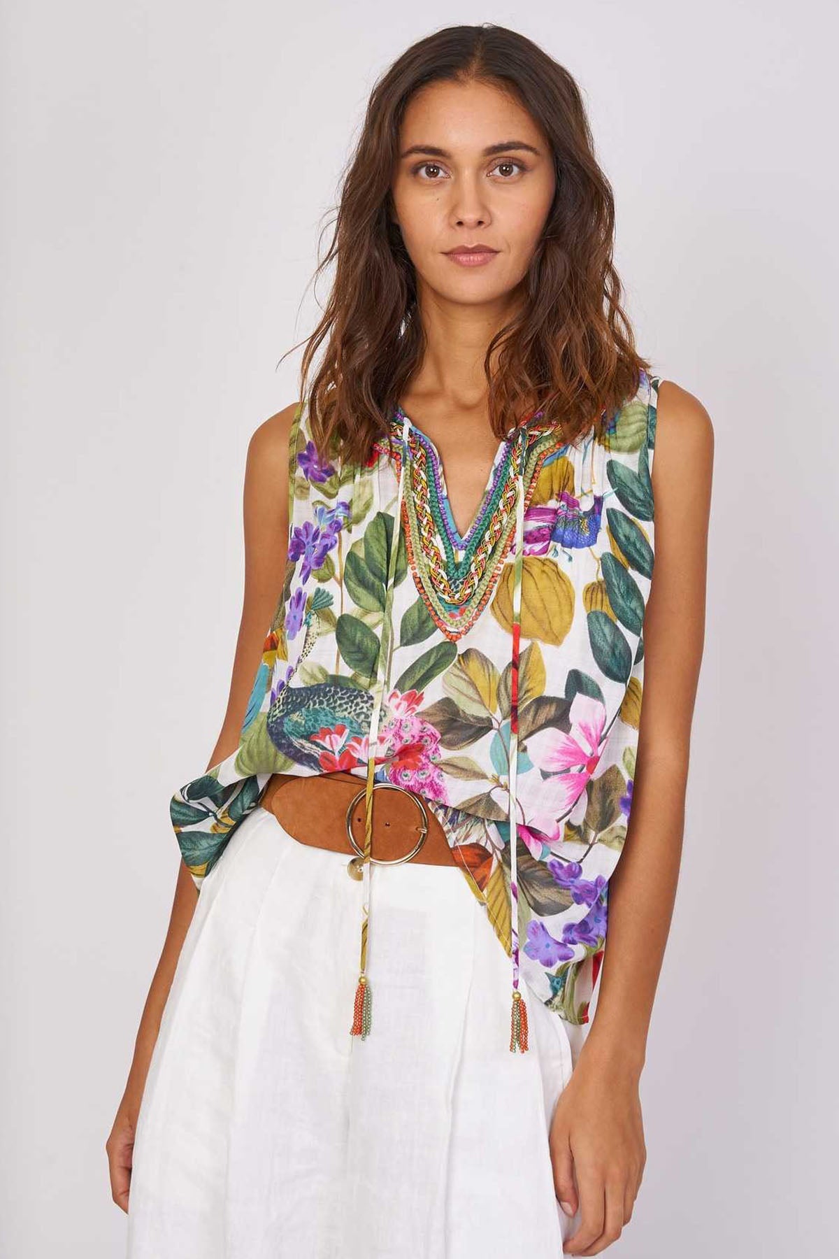 Rene Derhy Eulalie Desenli Bluz-Libas Trendy Fashion Store