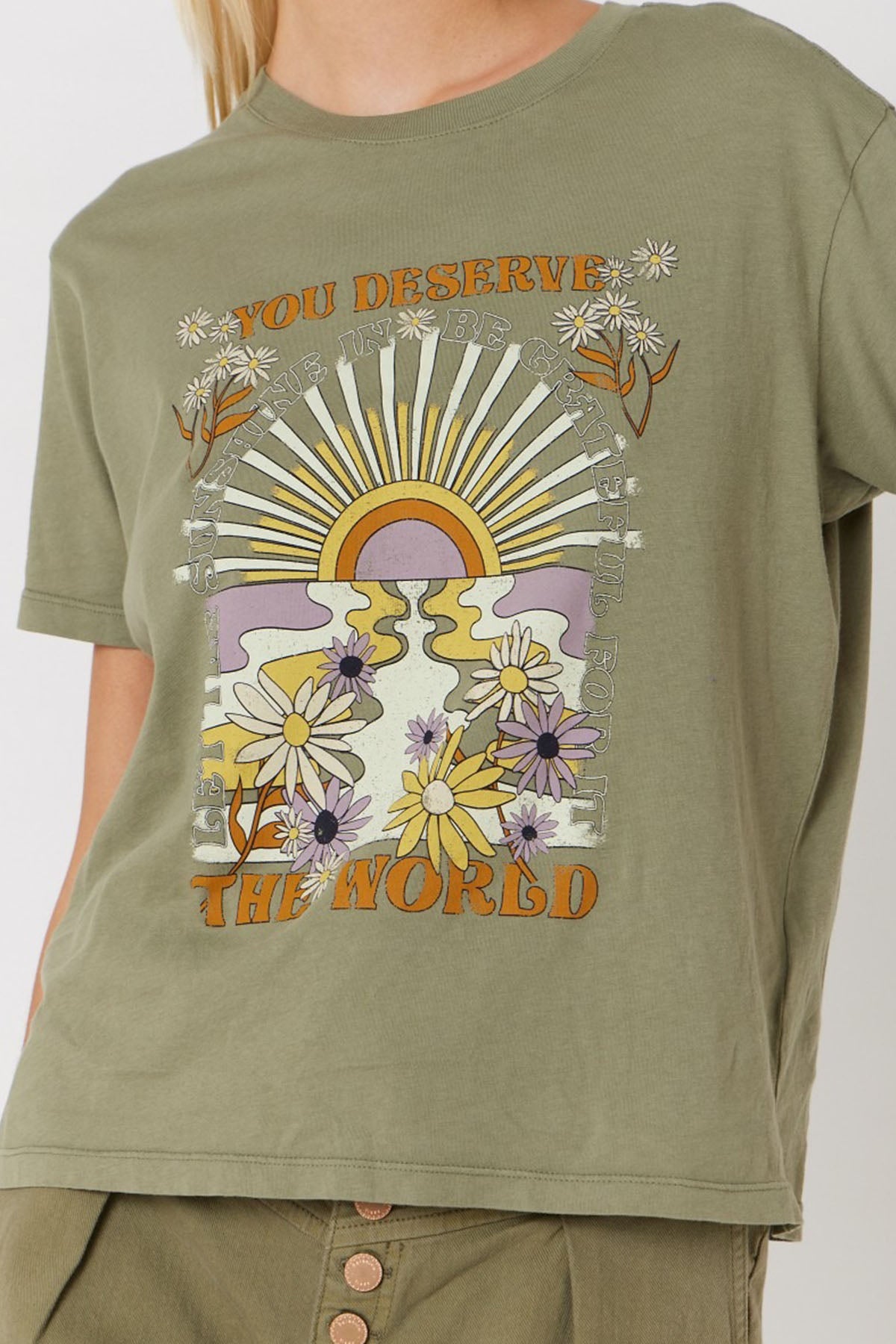 Berenice Ensweresmee Logolu Yuvarlak Yaka T-shirt-Libas Trendy Fashion Store