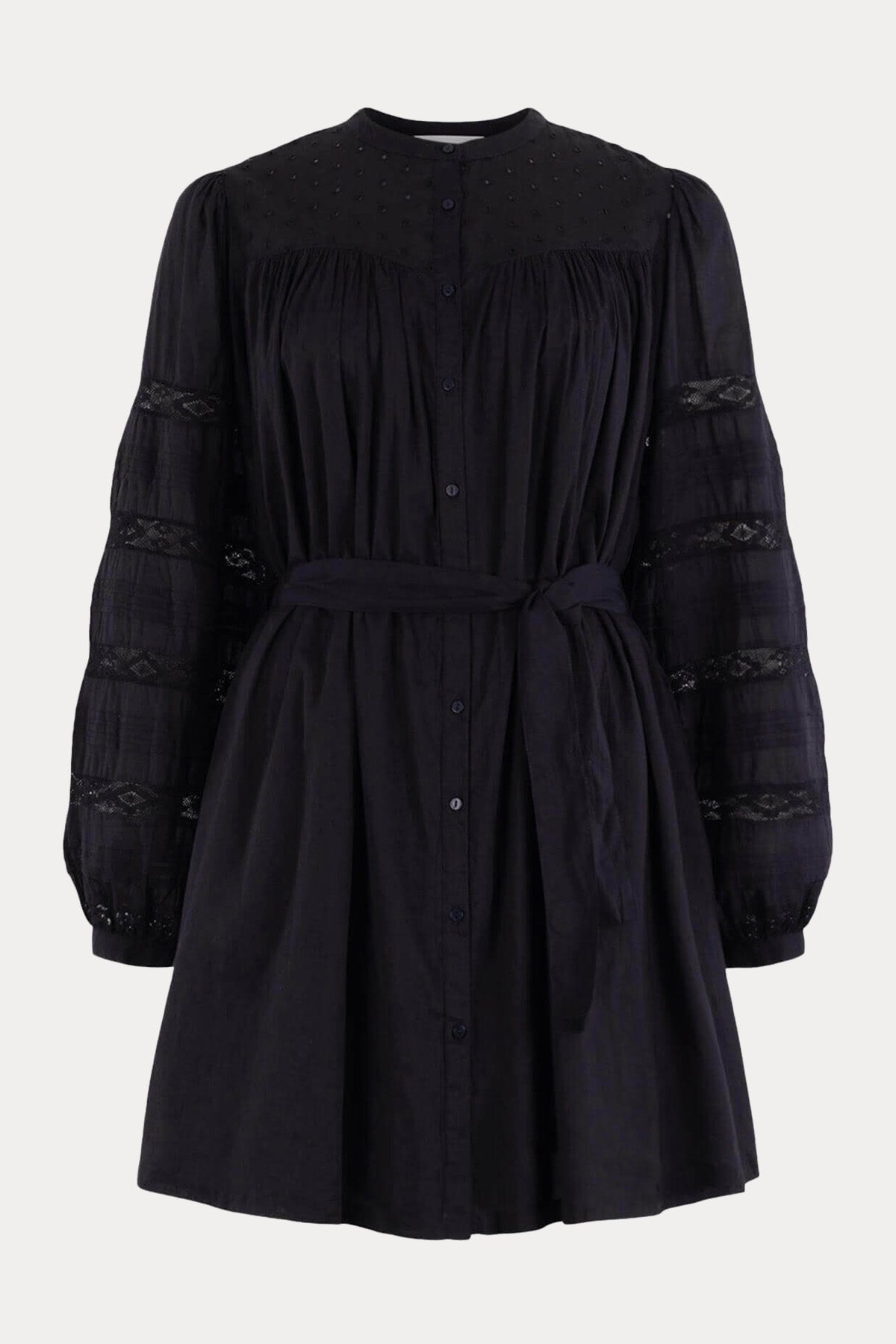 Berenice River Hakim Yaka Mini Elbise-Libas Trendy Fashion Store