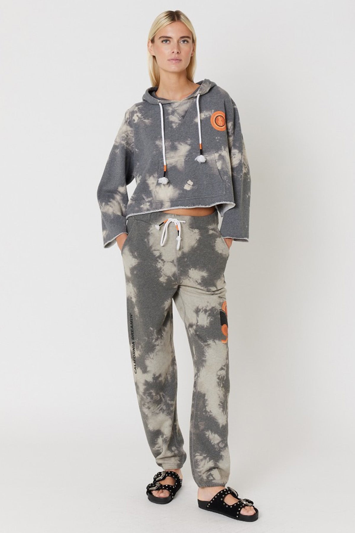 Berenice Dana Kapüşonlu Crop Sweatshirt-Libas Trendy Fashion Store