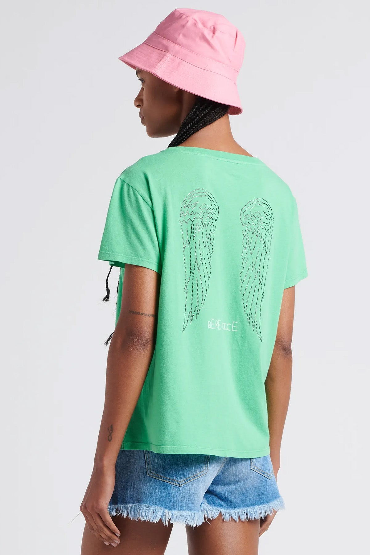 Berenice Edenawings Yuvarlak Yaka T-shirt-Libas Trendy Fashion Store