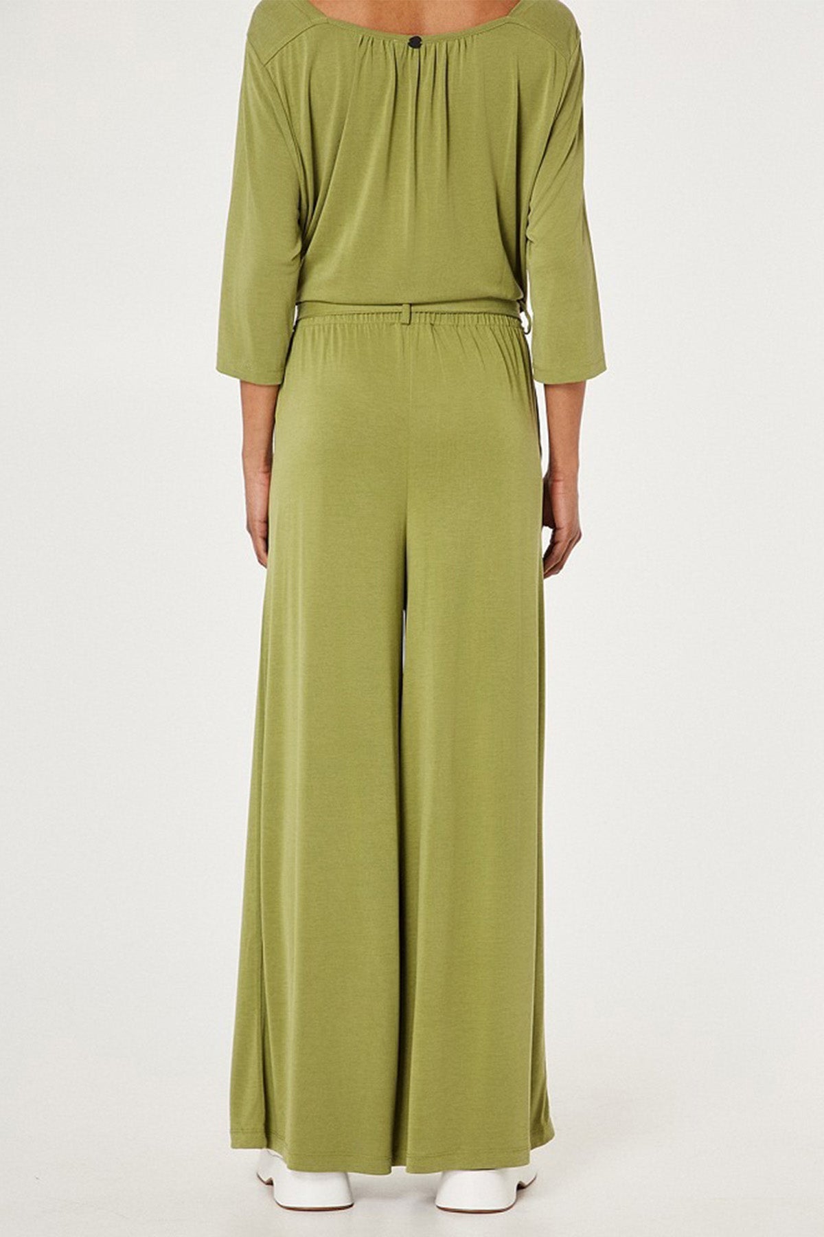 Bsb Pileli Geniş Kesim Yüksek Bel Pantolon-Libas Trendy Fashion Store
