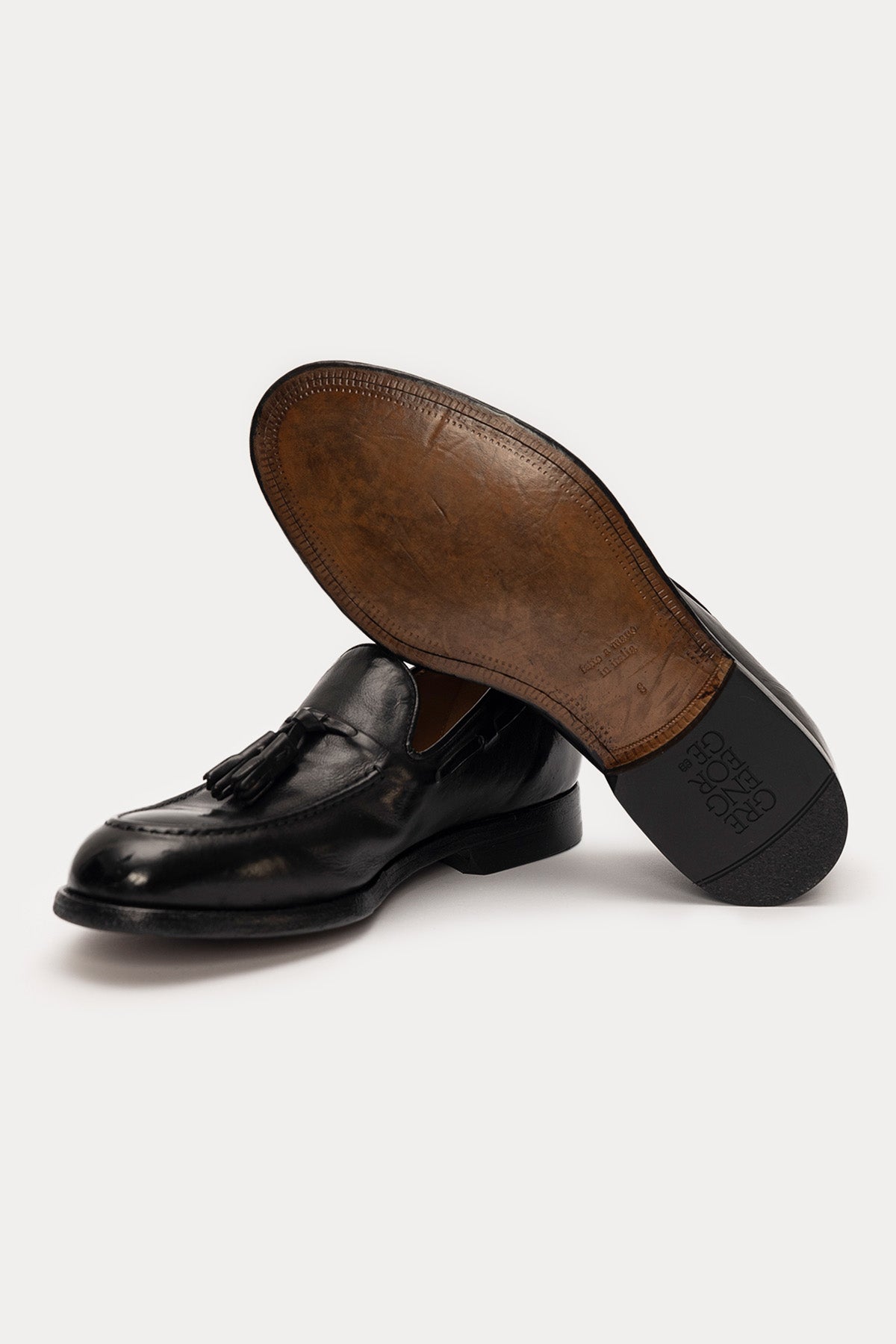 Green George Püsküllü Deri Loafer Ayakkabı