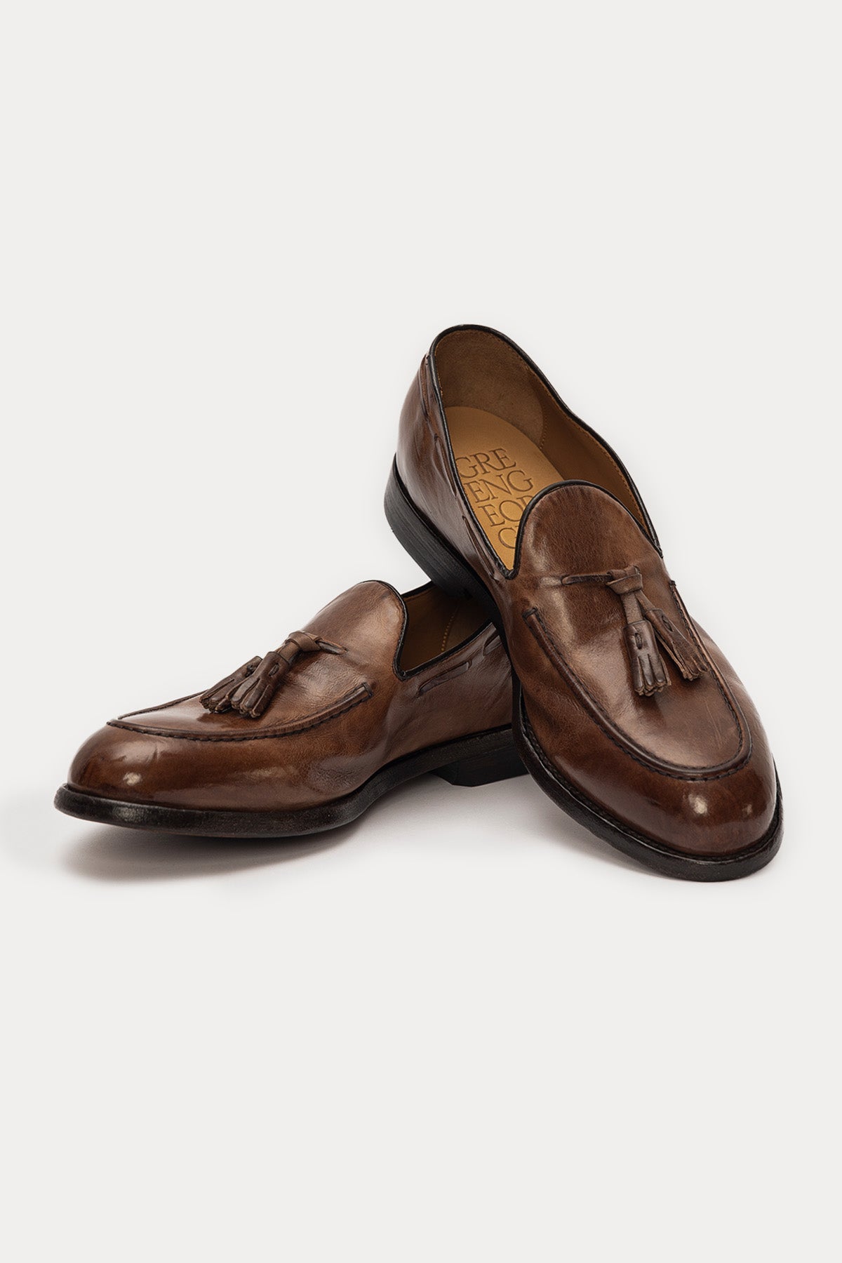 Green George Püsküllü Deri Loafer Ayakkabı