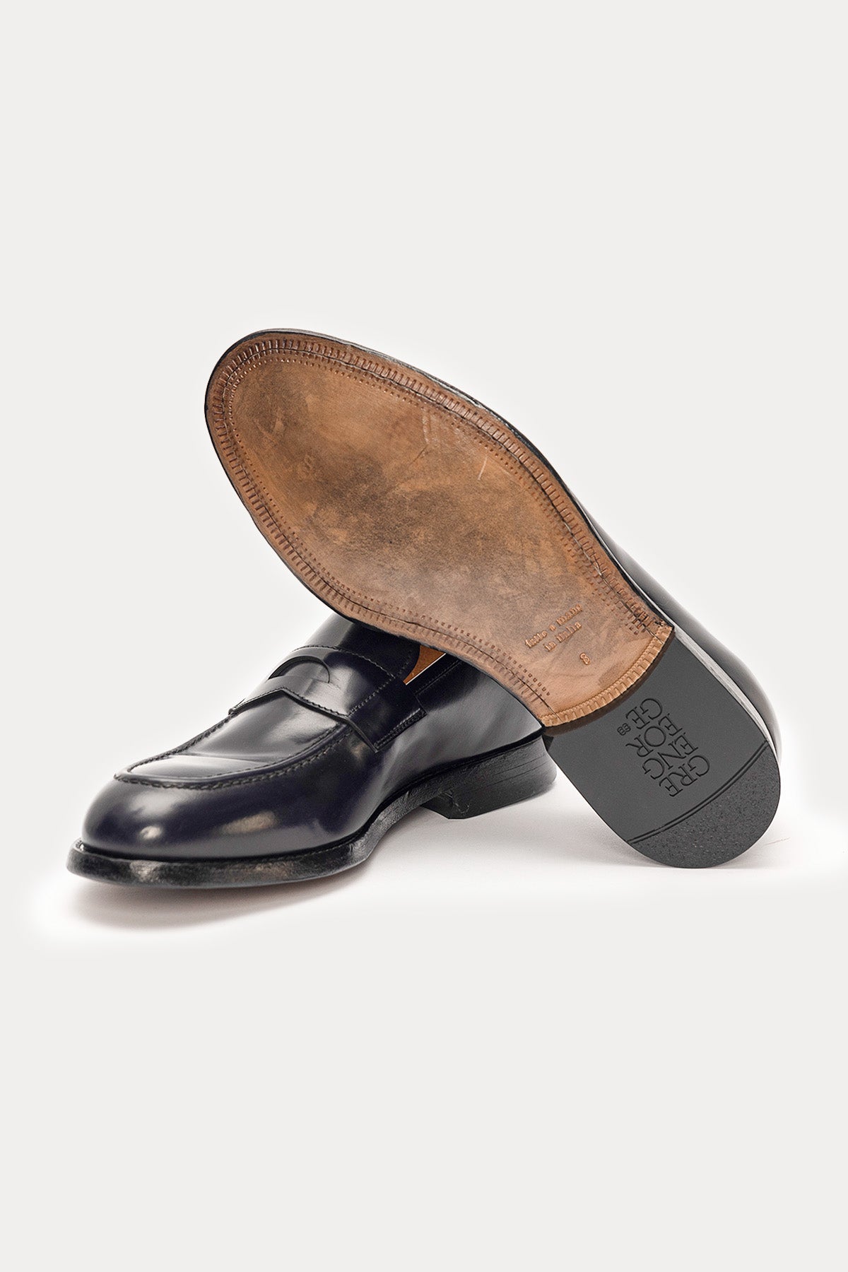 Green George Kemerli Deri Loafer Ayakkabı