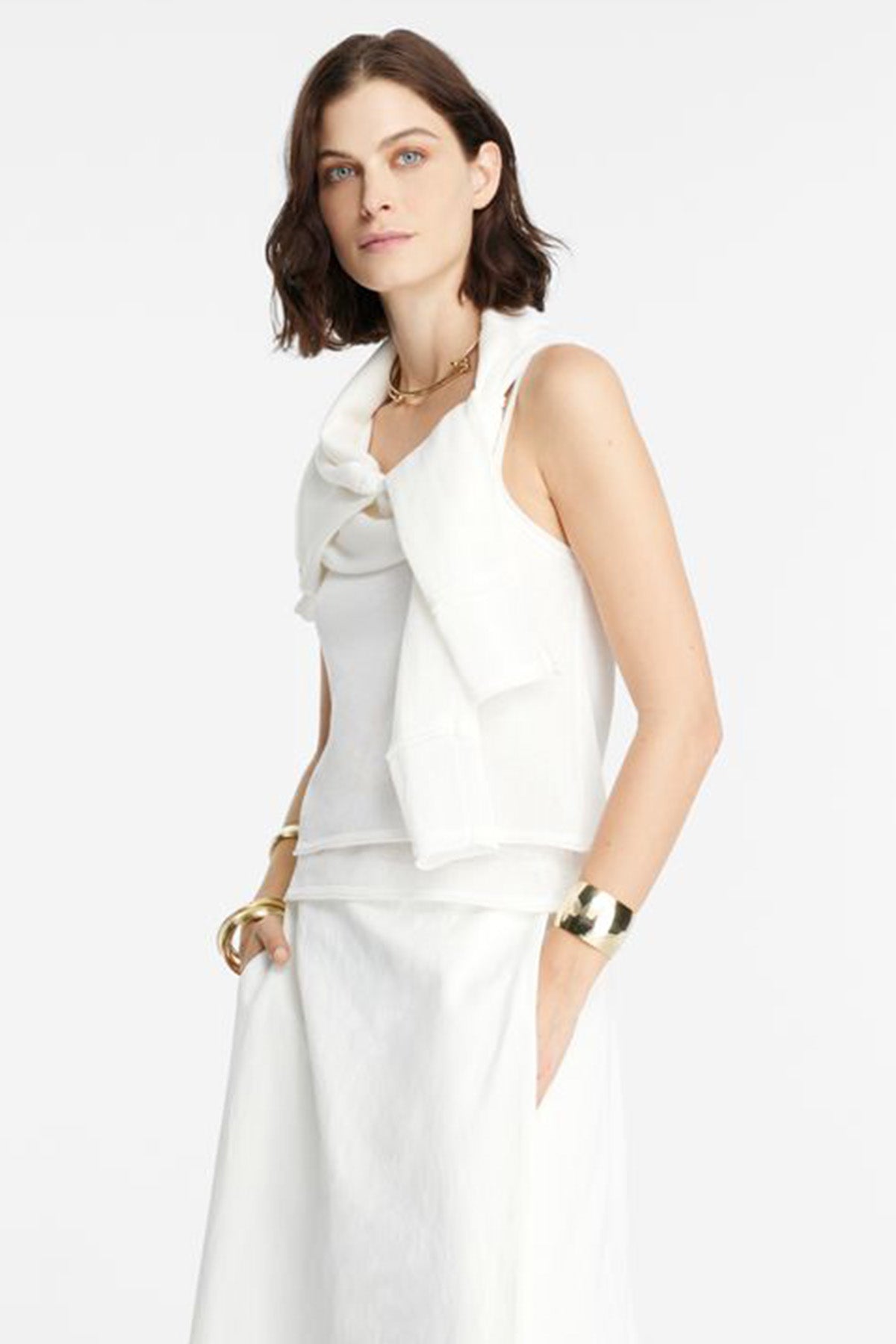 Sarah Pacini Askılı Bluz-Libas Trendy Fashion Store