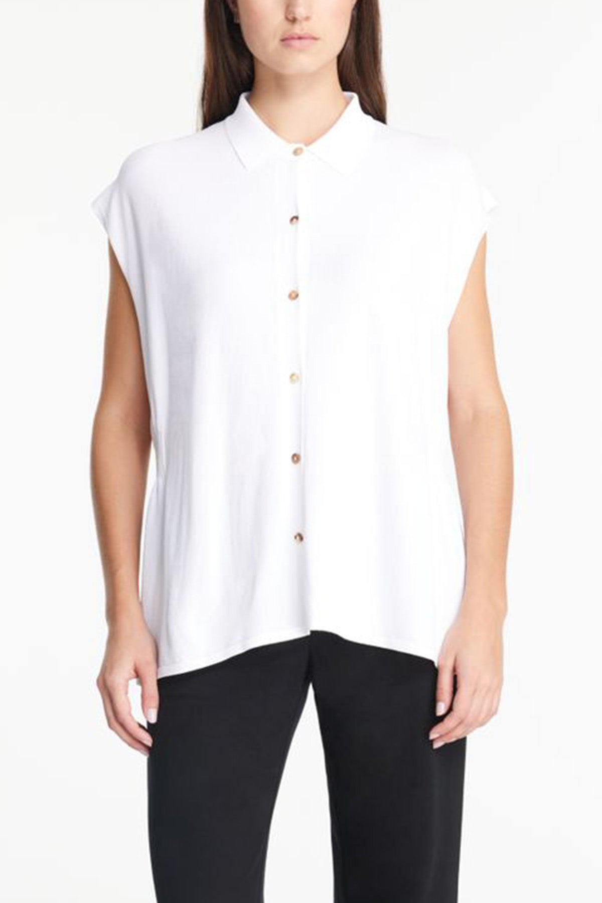 Sarah Pacini Klasik Yaka Elastik Pile Detaylı Gömlek-Libas Trendy Fashion Store