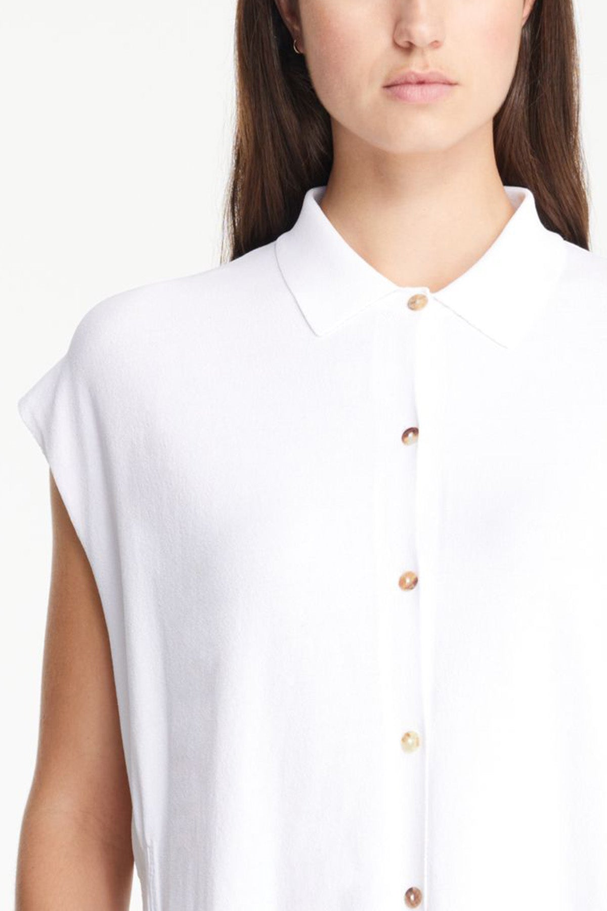 Sarah Pacini Klasik Yaka Elastik Pile Detaylı Gömlek-Libas Trendy Fashion Store