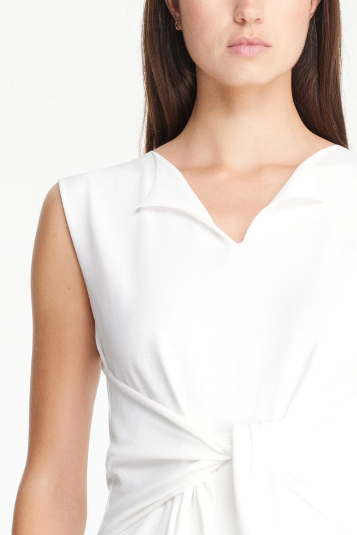 Sarah Pacini V Yaka Kuşaklı Bluz-Libas Trendy Fashion Store