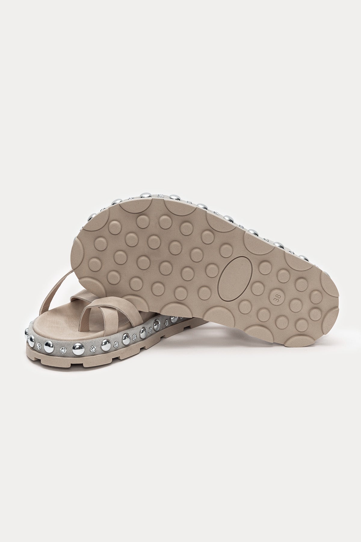 Fruit Troklu Deri Sandalet