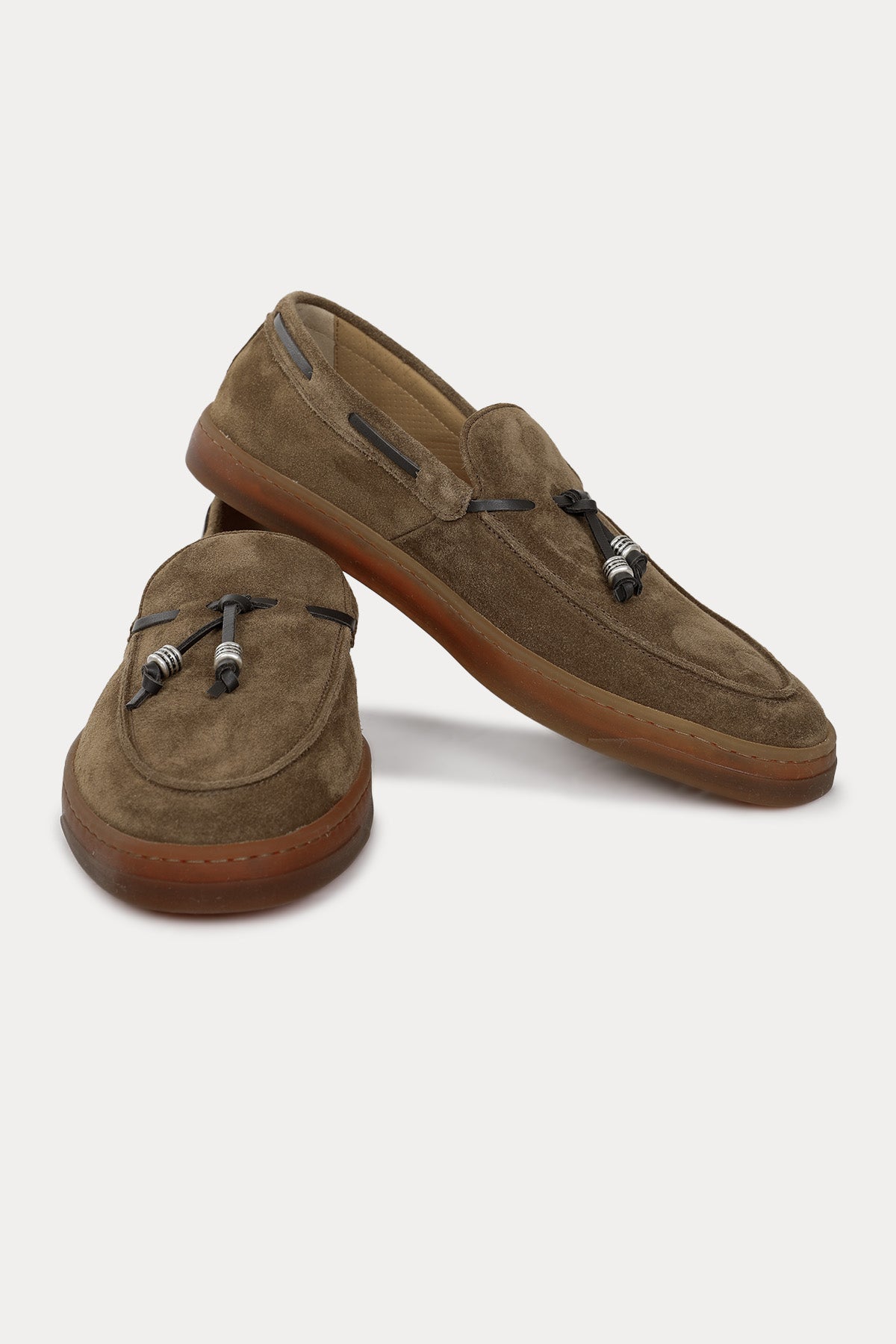 Henderson Patmo Püsküllü Süet Loafer Ayakkabı