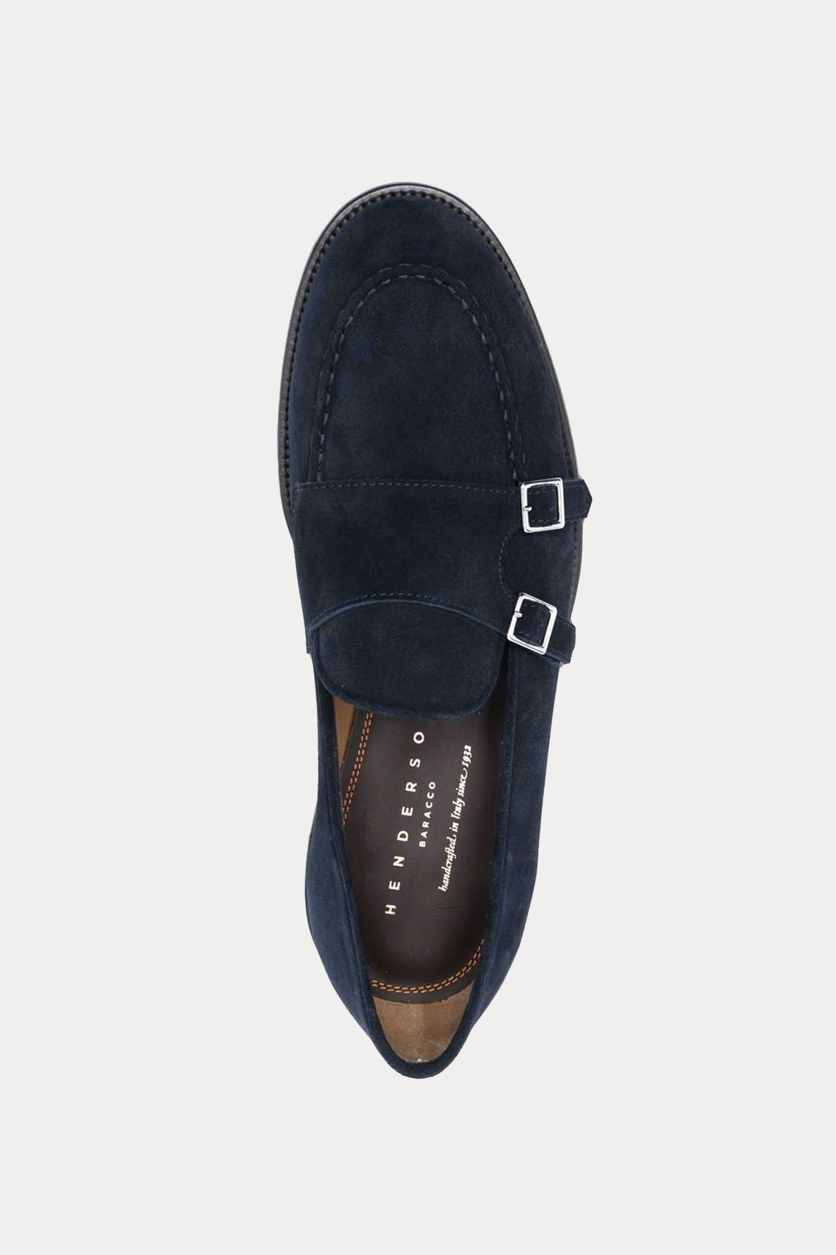 Henderson Çift Tokalı Süet Casual Loafer Ayakkabı