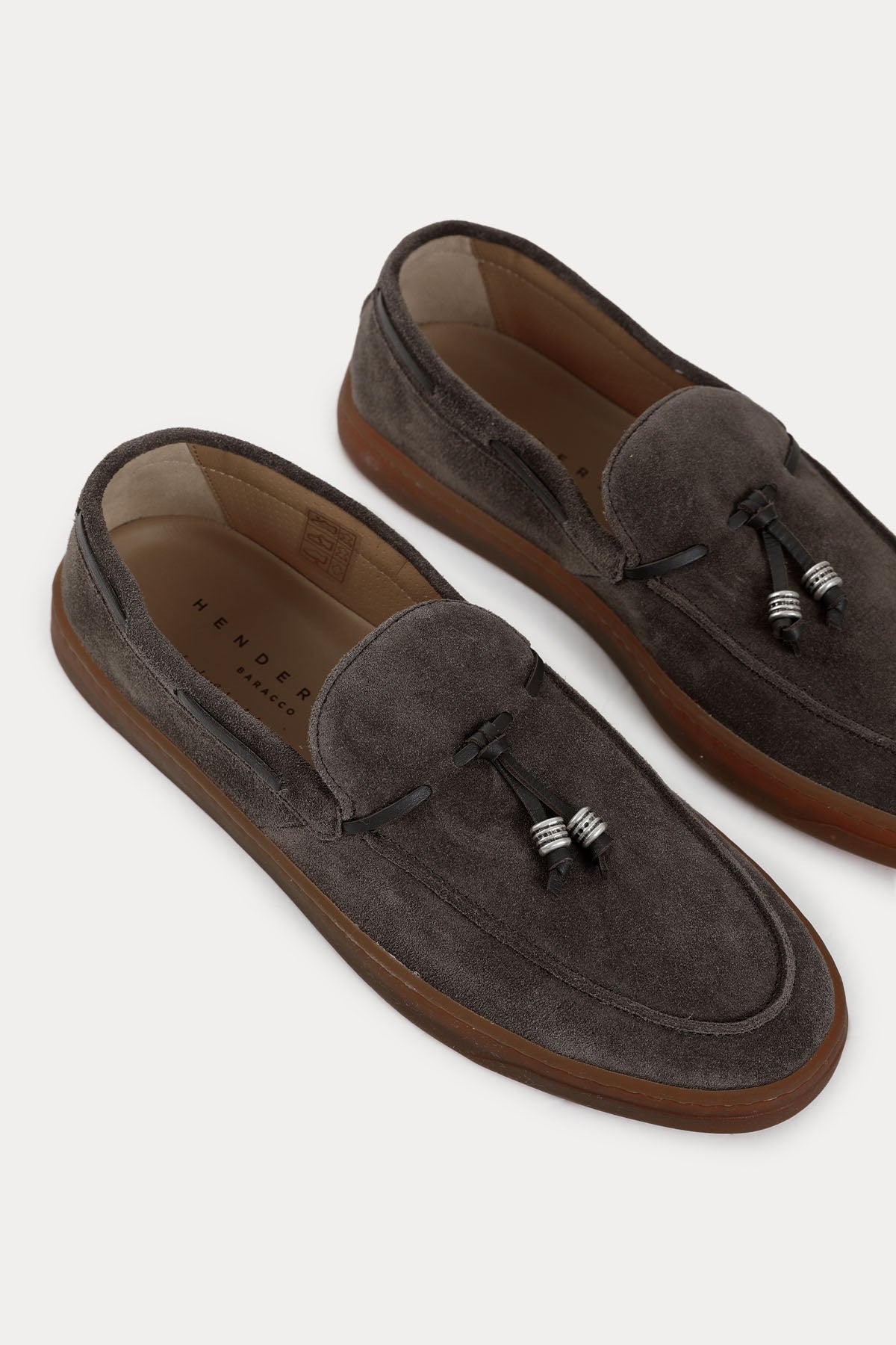 Henderson Patmo Püsküllü Süet Loafer Ayakkabı
