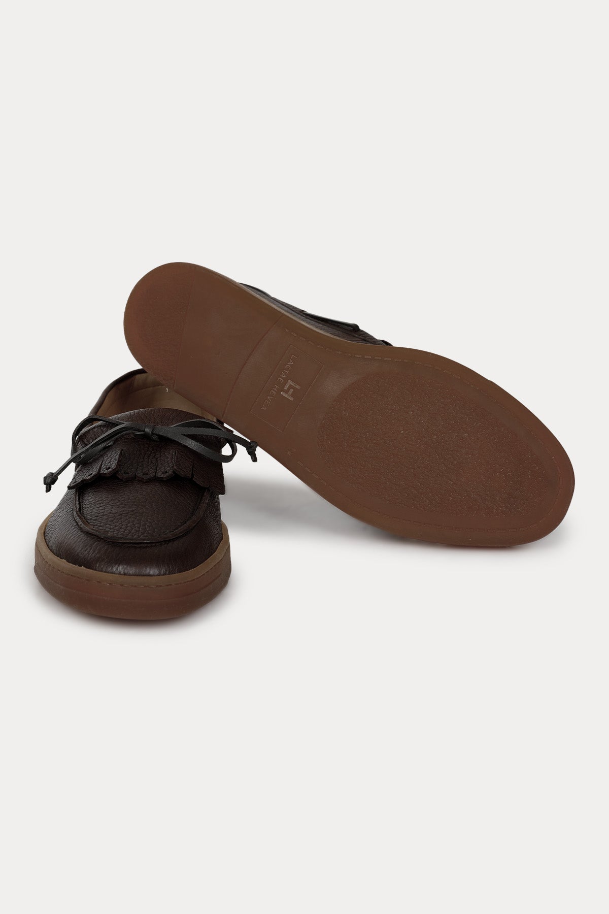 Henderson Idra Deri Bağcıklı Püsküllü Deri Loafer Ayakkabı