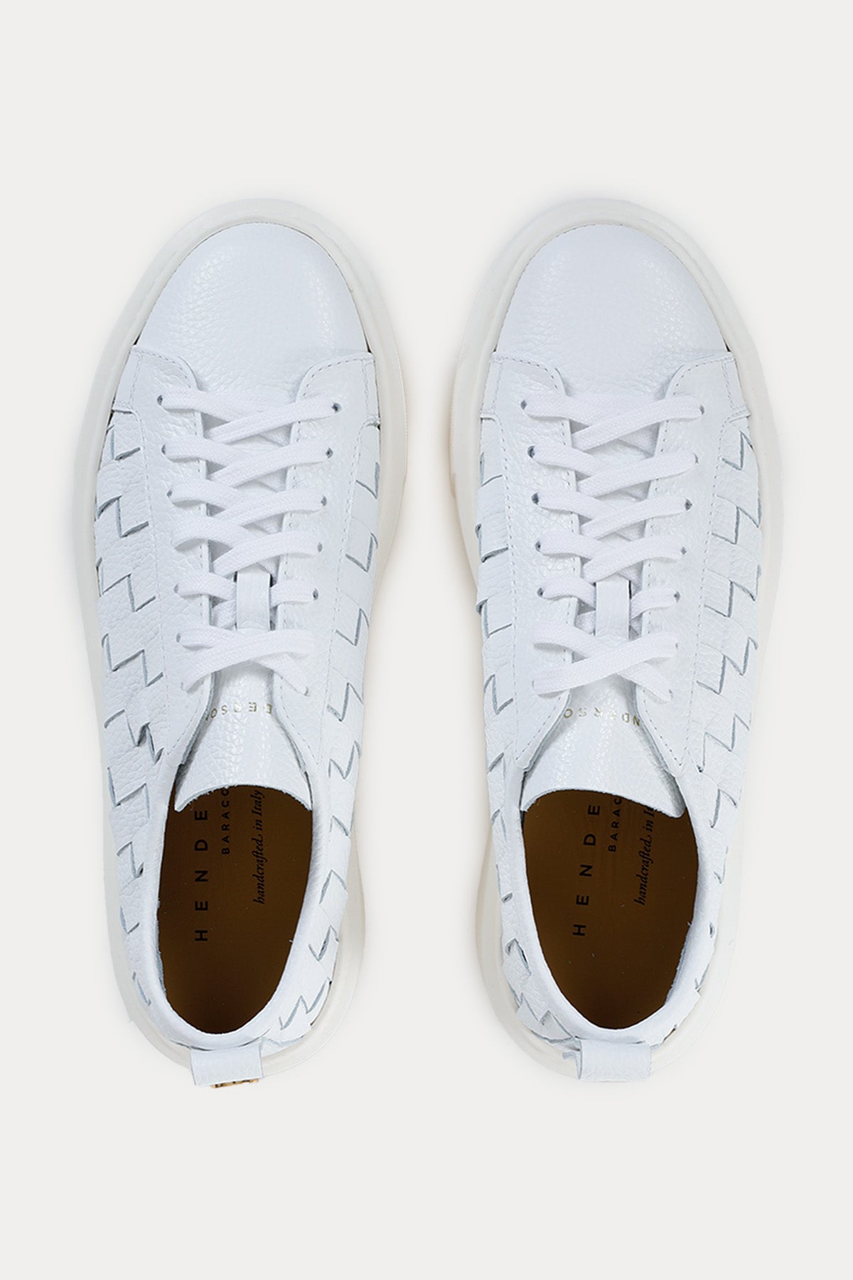 Henderson Augusta Örgü Deri Sneaker Ayakkabı