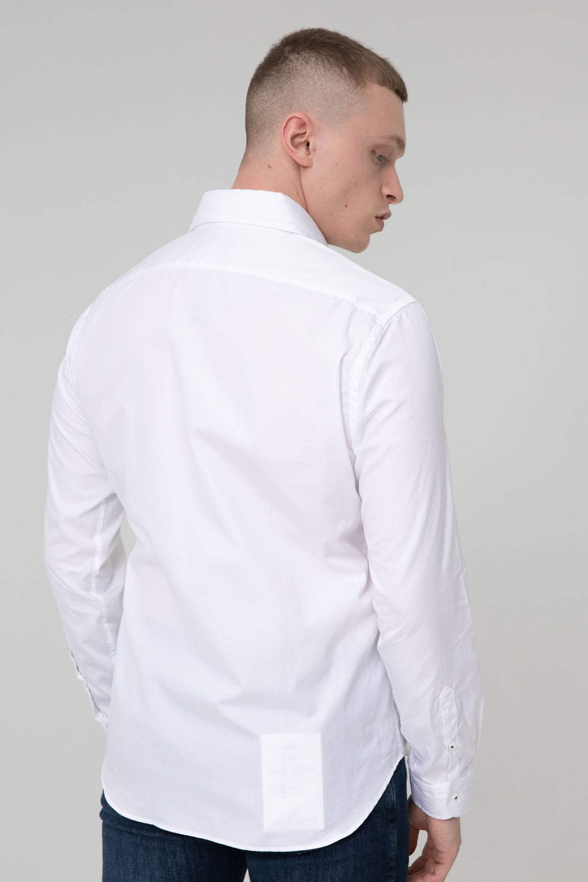 Poggianti Pisa İtalyan Yaka Nakış Yelkenli Desenli Gömlek-Libas Trendy Fashion Store