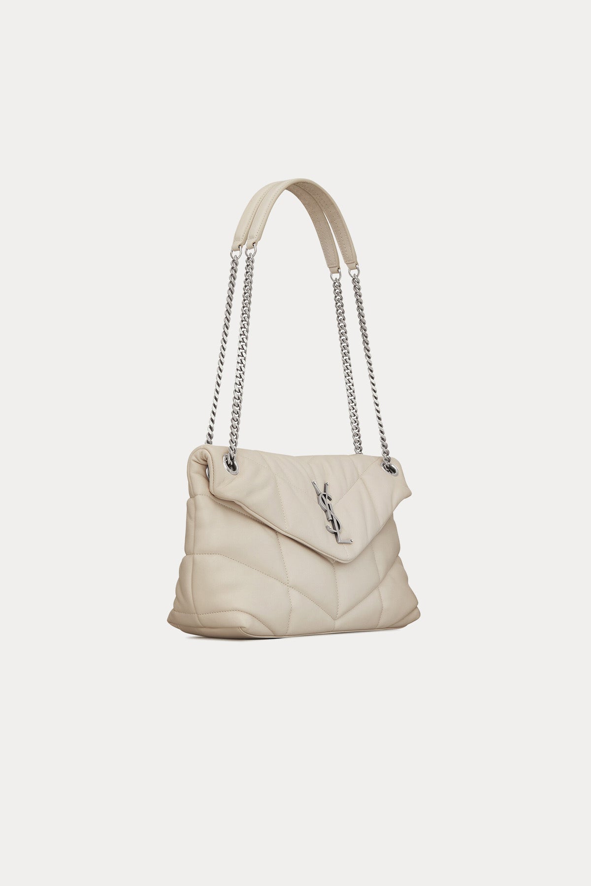 Saint Laurent Zincir Askılı Deri Kapitone Çanta-Libas Trendy Fashion Store
