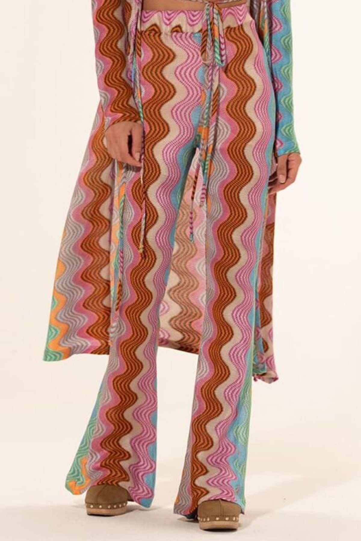 Meme Road Yüksek Bel Triko Pantolon-Libas Trendy Fashion Store