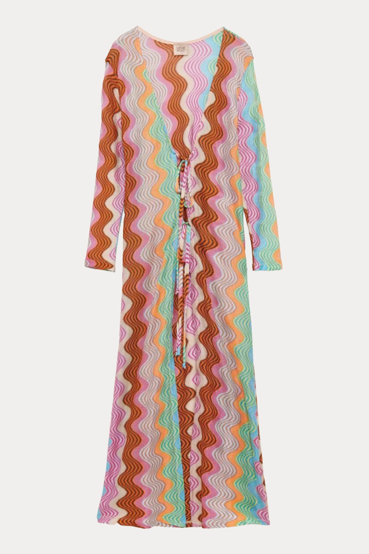 Meme Road Renkli Örgü Triko Ceket-Libas Trendy Fashion Store