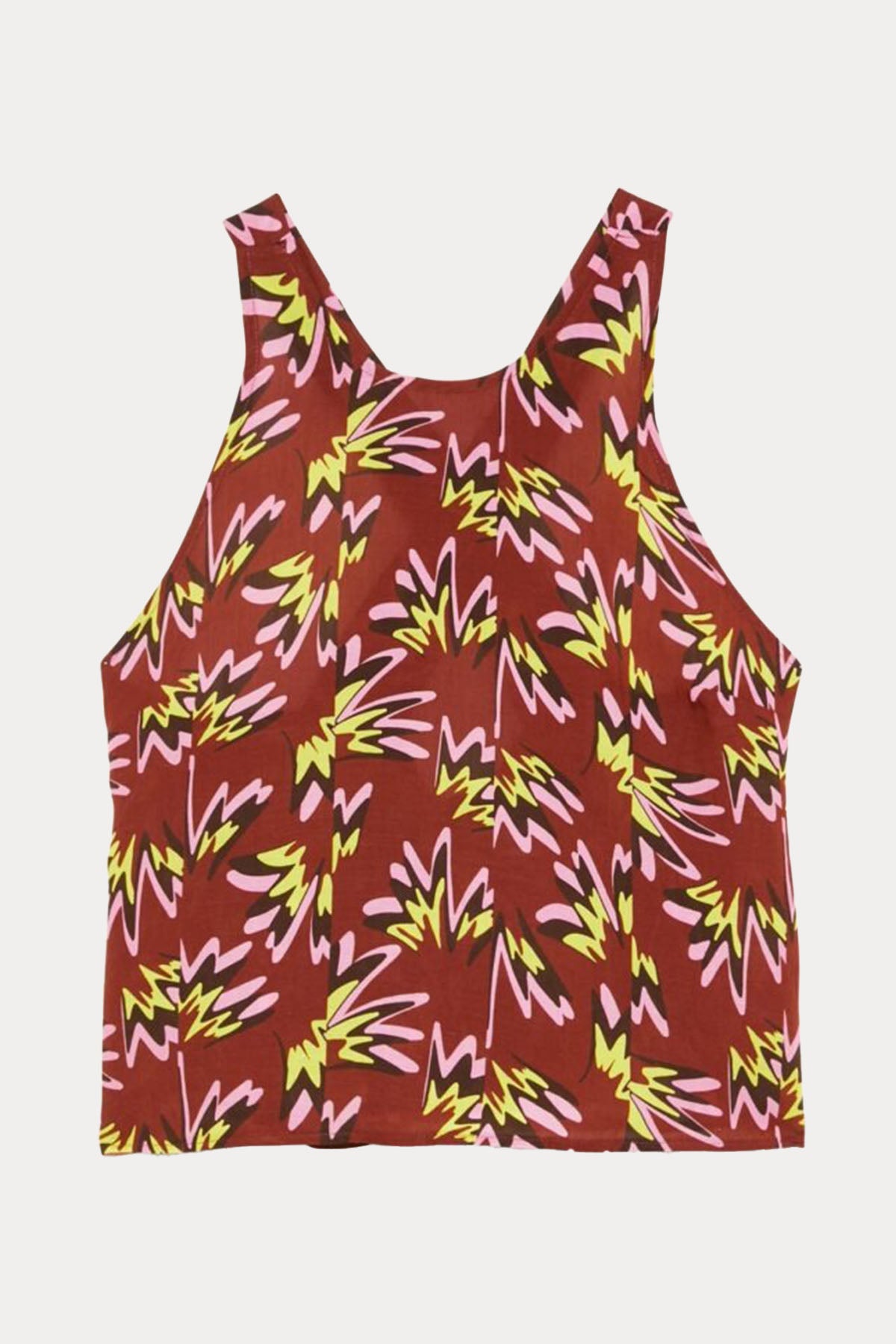 Meme Road Çapraz Kalın Askılı Ketenli Bluz-Libas Trendy Fashion Store