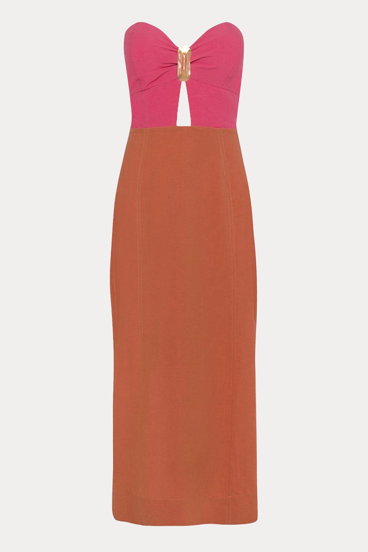 Vix Lizzy Maxi Keten Elbise-Libas Trendy Fashion Store