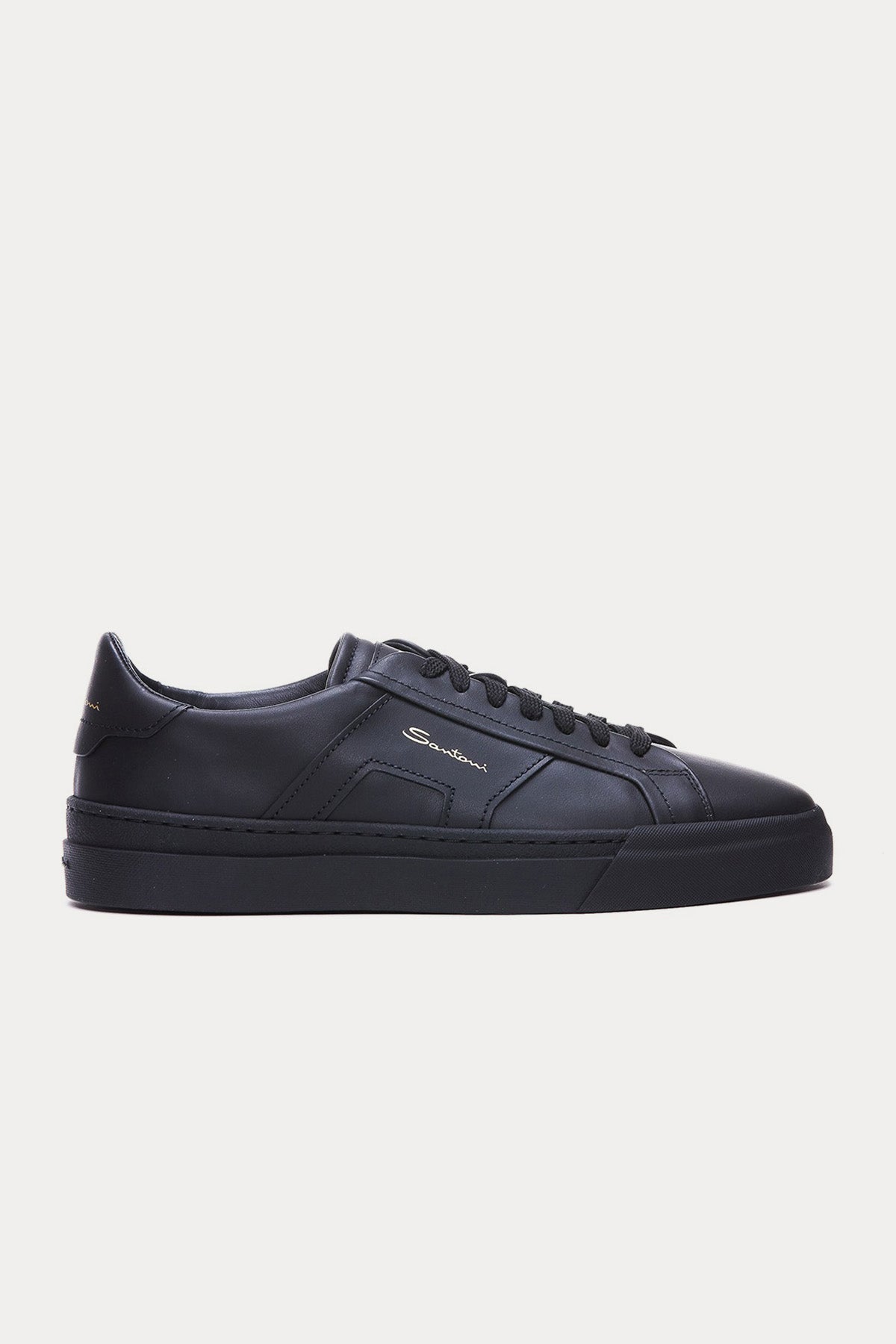 Santoni Double Buckle Deri Sneaker Ayakkabı-Libas Trendy Fashion Store