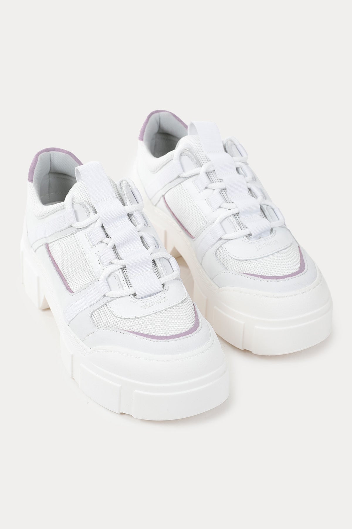 Vic Matie Fileli Deri Sneaker Ayakkabı