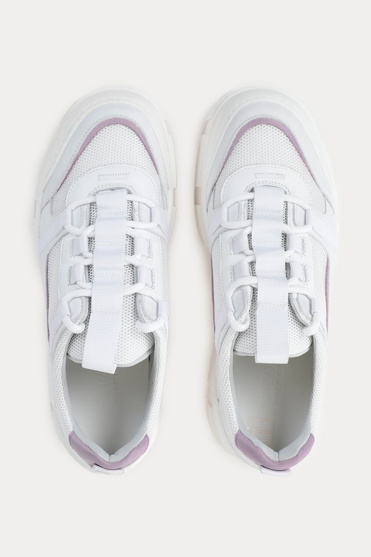 Vic Matie Fileli Deri Sneaker Ayakkabı