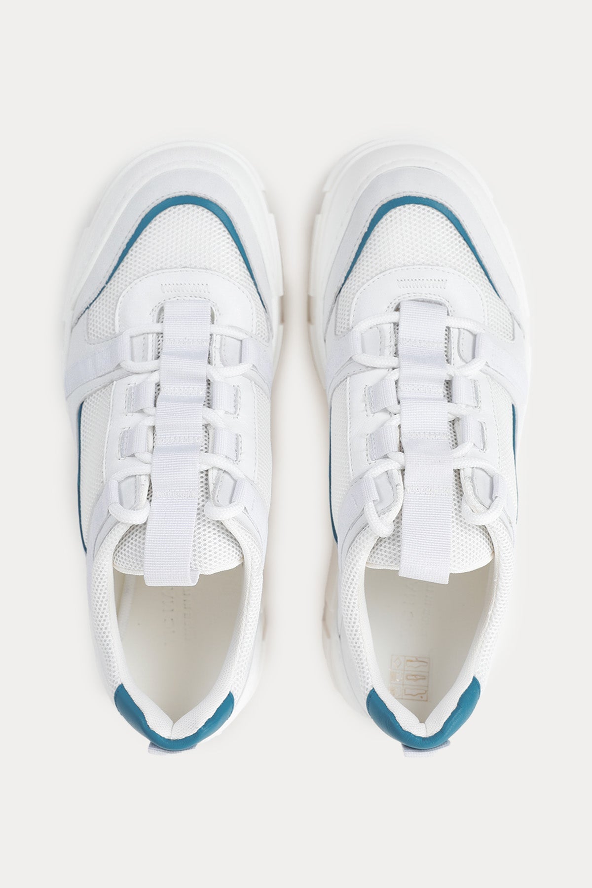 Vic Matie Fileli Deri Sneaker Ayakkabı