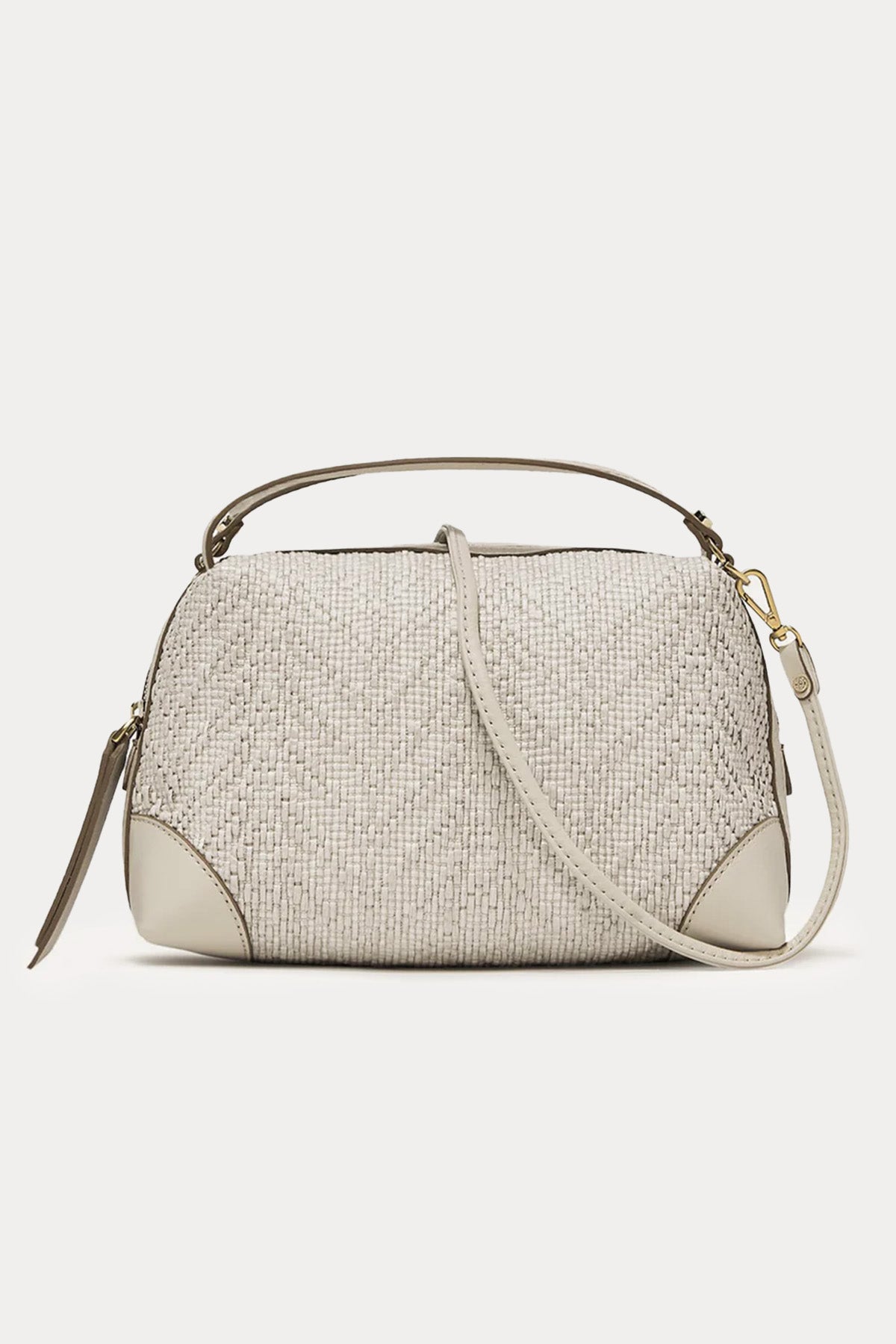 Gianni Chiarini Alifa Deri Kombinasyonlu Rafya Örgü El Çantası-Libas Trendy Fashion Store