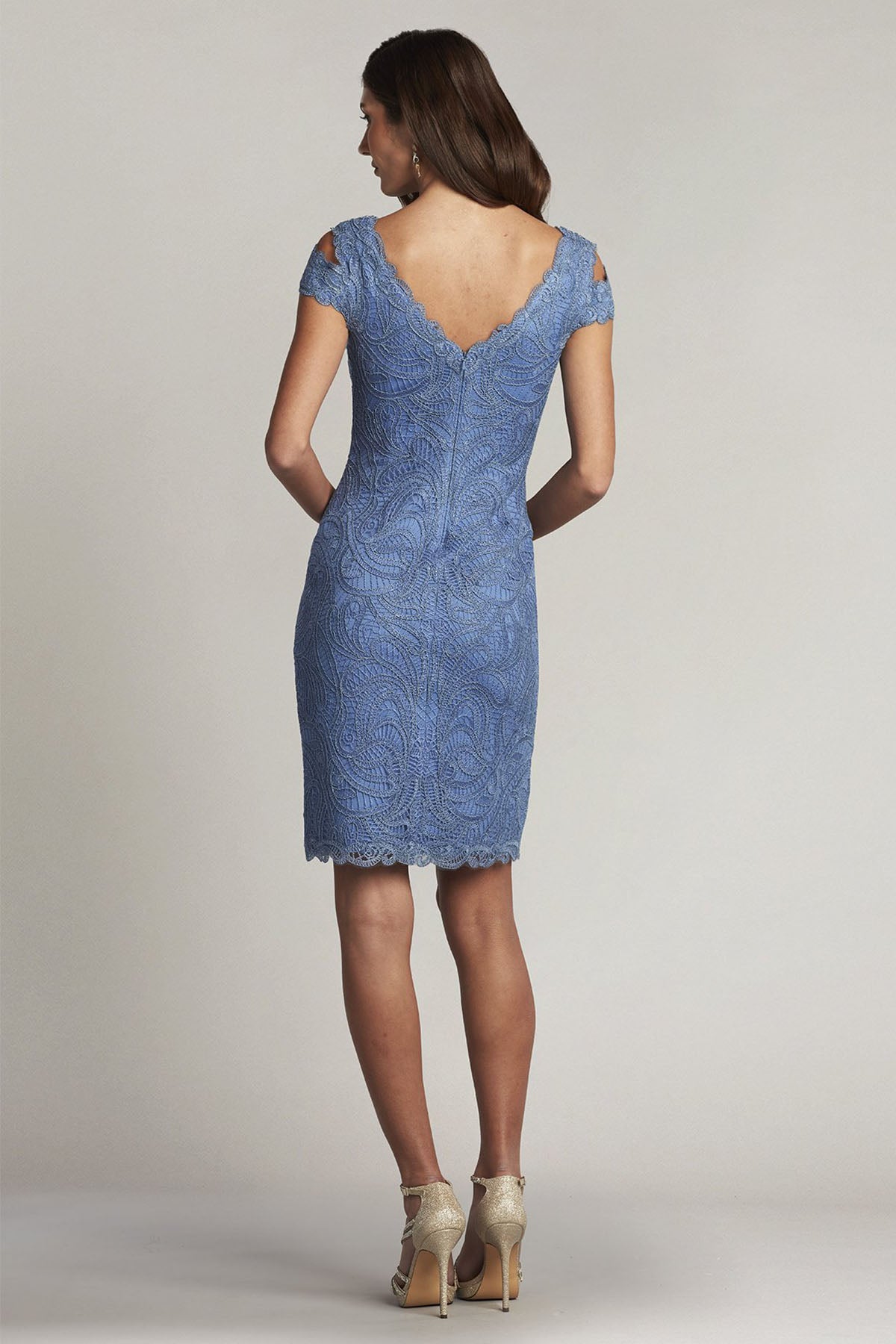 Tadashi Shoji Ford Dizüstü Abiye Elbise-Libas Trendy Fashion Store