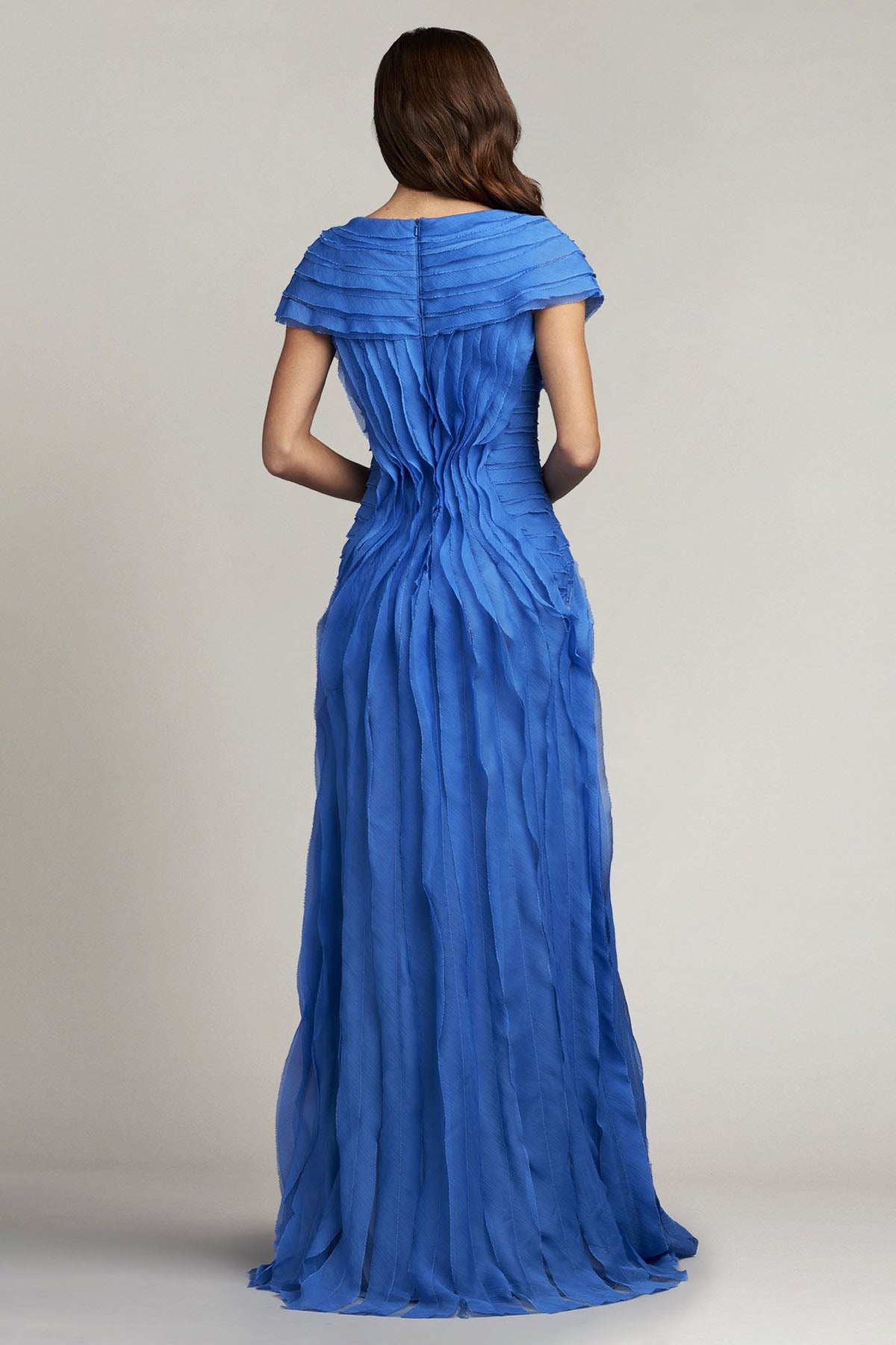 Tadashi Shoji Tipton Maxi Abiye Elbise-Libas Trendy Fashion Store