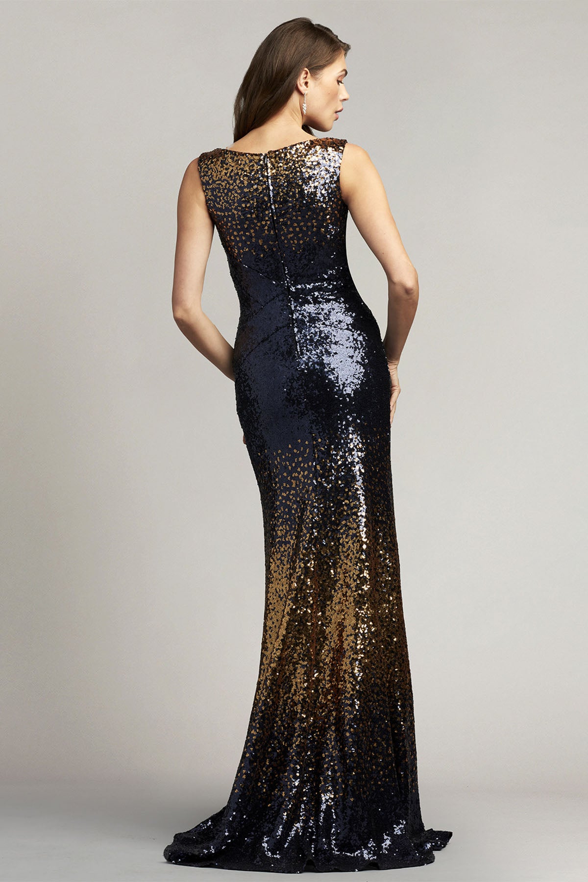 Tadashi Shoji Rafi Maxi Abiye Elbise-Libas Trendy Fashion Store