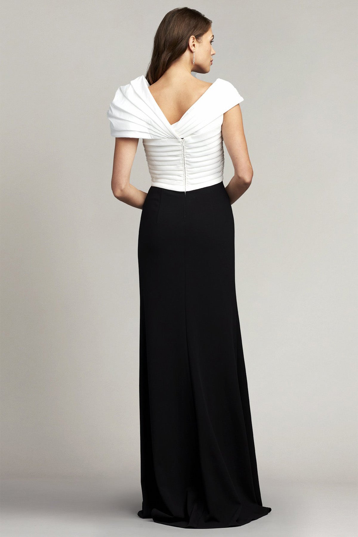 Tadashi Shoji Maxi Abiye Elbise-Libas Trendy Fashion Store