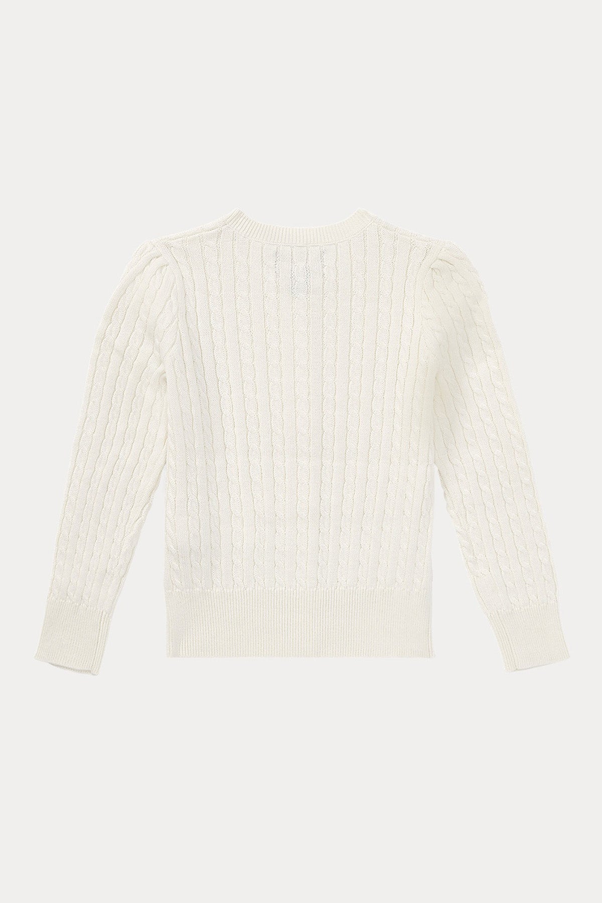 Polo Ralph Lauren Kids 2-3 Yaş Kız Çocuk Saç Örgü Triko Ceket