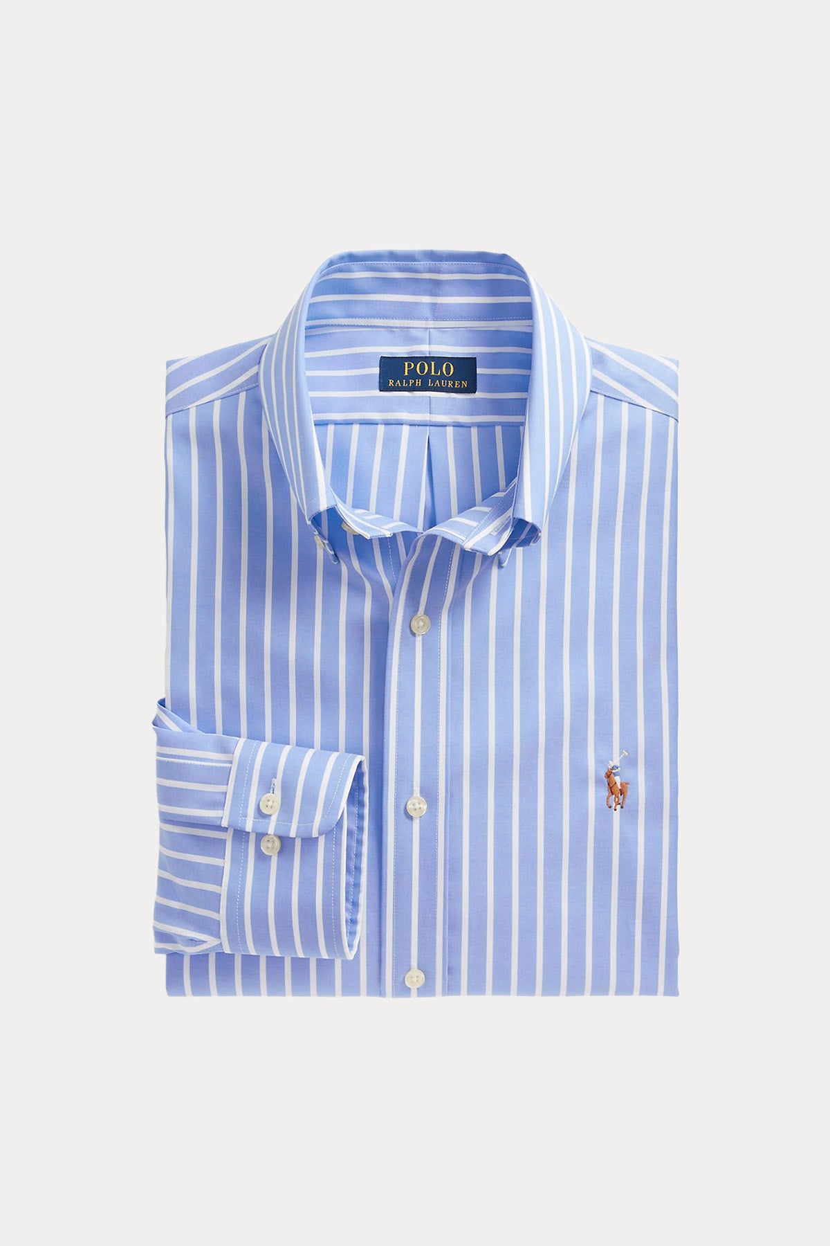 Polo Ralph Lauren Custom Fit Çizgili Oxford Gömlek-Libas Trendy Fashion Store