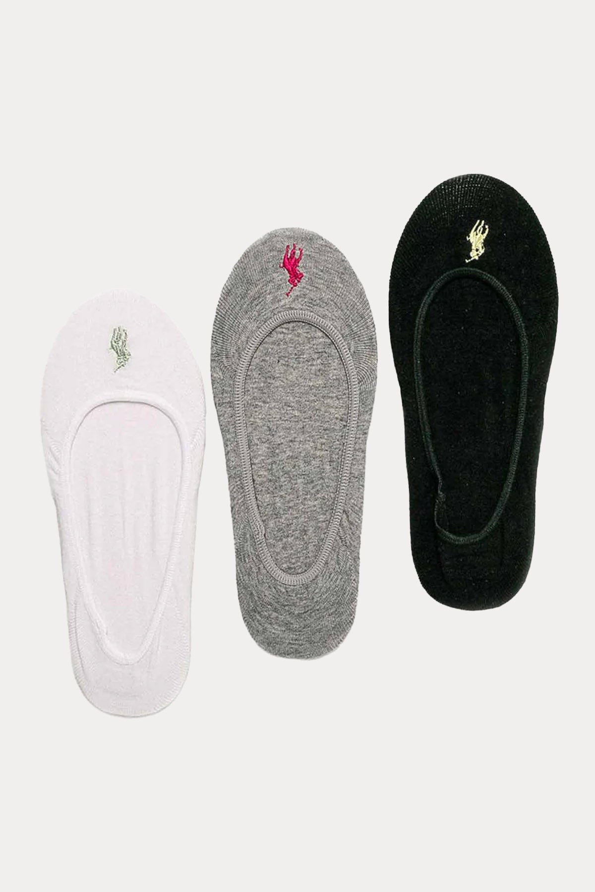 Polo Ralph Lauren Kadın 3'lü Paket Babet Çorap-Libas Trendy Fashion Store