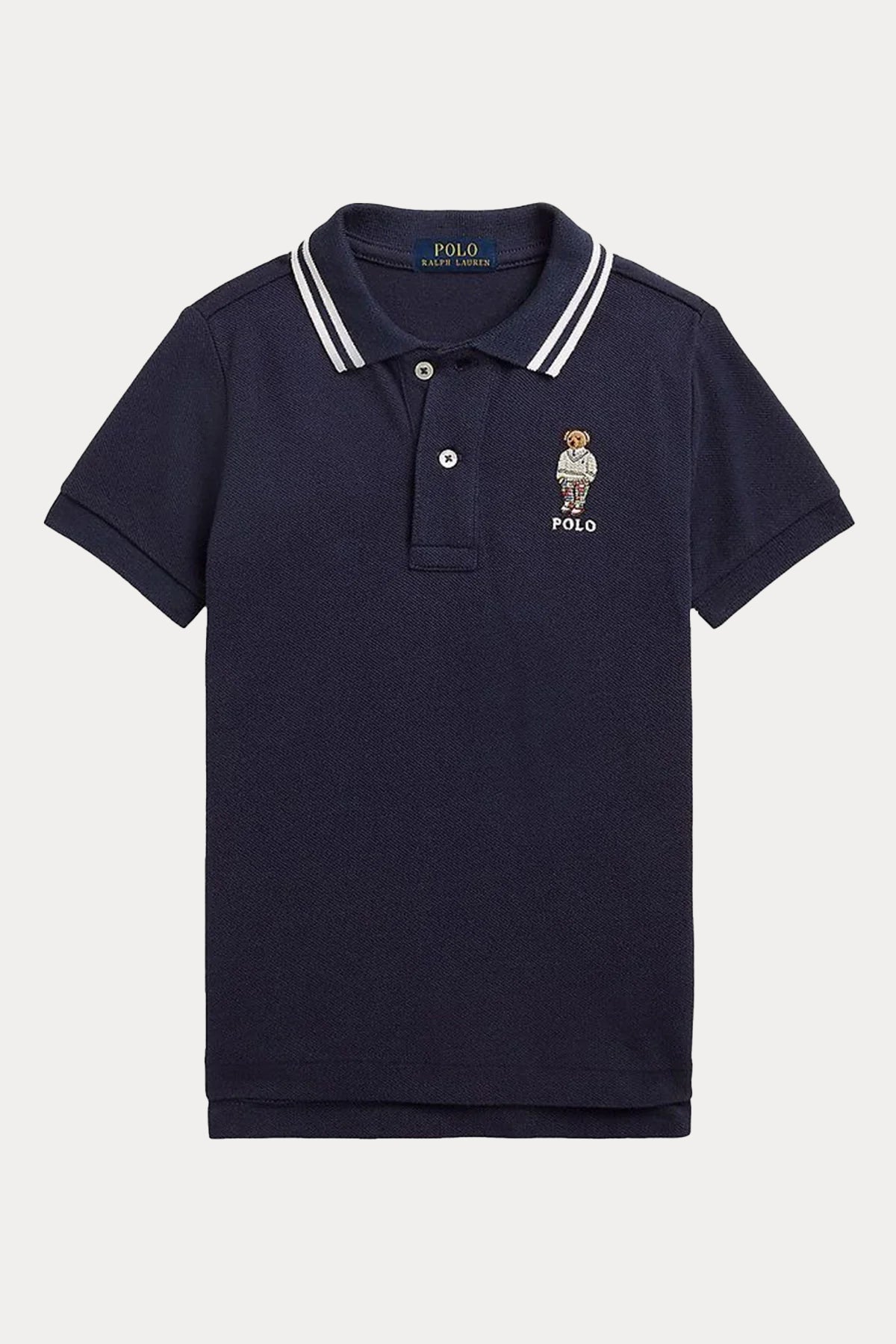 Polo Ralph Lauren Kids 2-3 Yaş Erkek Çocuk Polo Yaka Polo Bear T-shirt