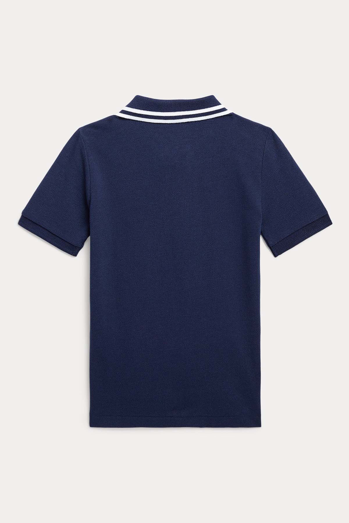 Polo Ralph Lauren Kids 12-18 Aylık Erkek Bebek Polo Yaka Polo Bear T-shirt