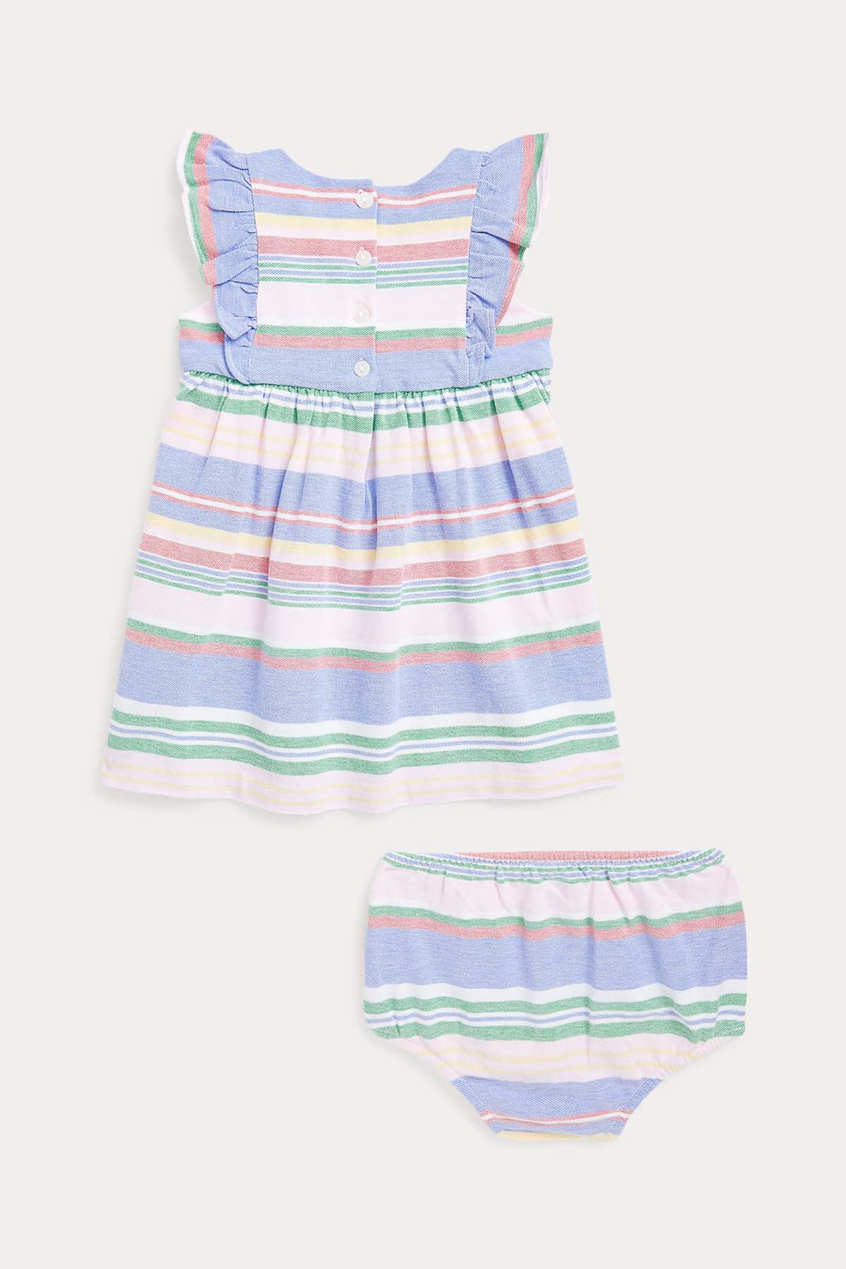 Polo Ralph Lauren Kids 12-18 Aylık Kız Bebek Elbise