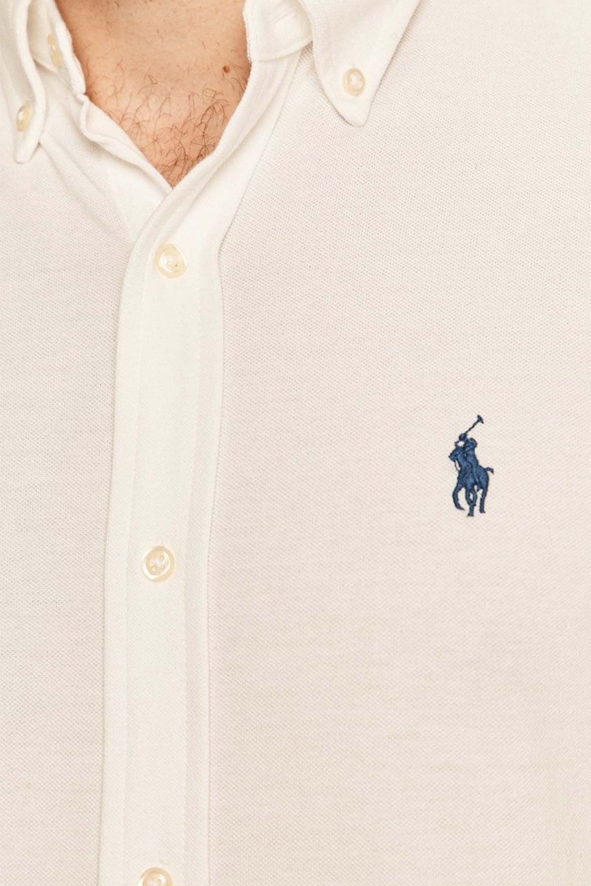 Polo Ralph Lauren Custom Fit Featherweight Mesh Kısa Kollu Gömlek