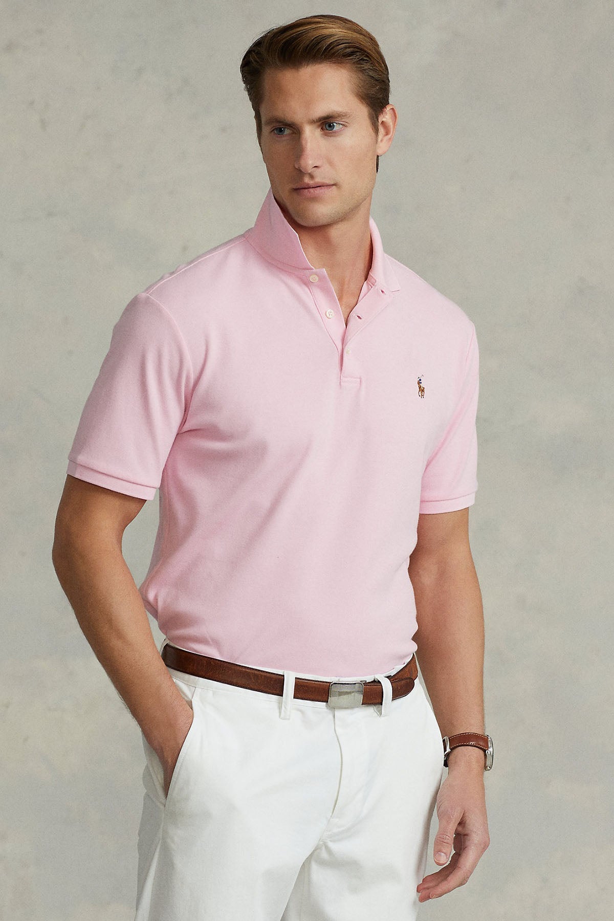 Polo Ralph Lauren Custom Slim Fit Polo Yaka T-shirt