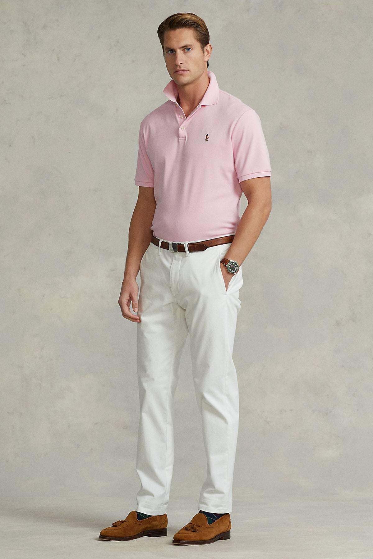 Polo Ralph Lauren Custom Slim Fit Polo Yaka T-shirt