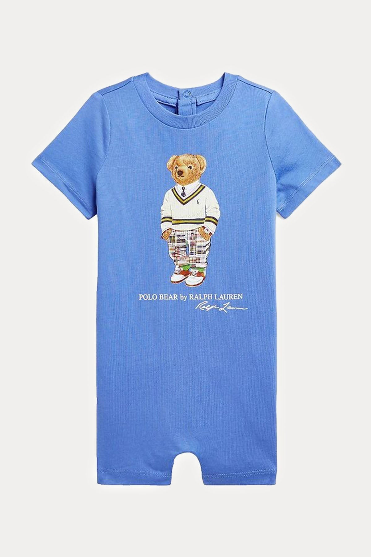 Polo Ralph Lauren Kids 3-9 Aylık Unisex Bebek Polo Bear Tulum