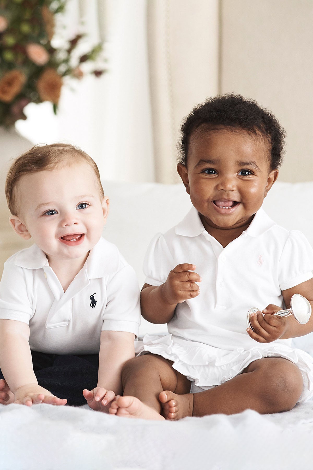 Polo Ralph Lauren Kids 12-18 Aylık Erkek Bebek Polo Yaka T-shirt