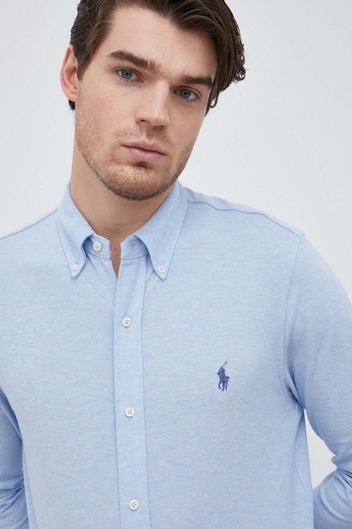 Polo Ralph Lauren Custom Fit Featherweight Mesh Gömlek