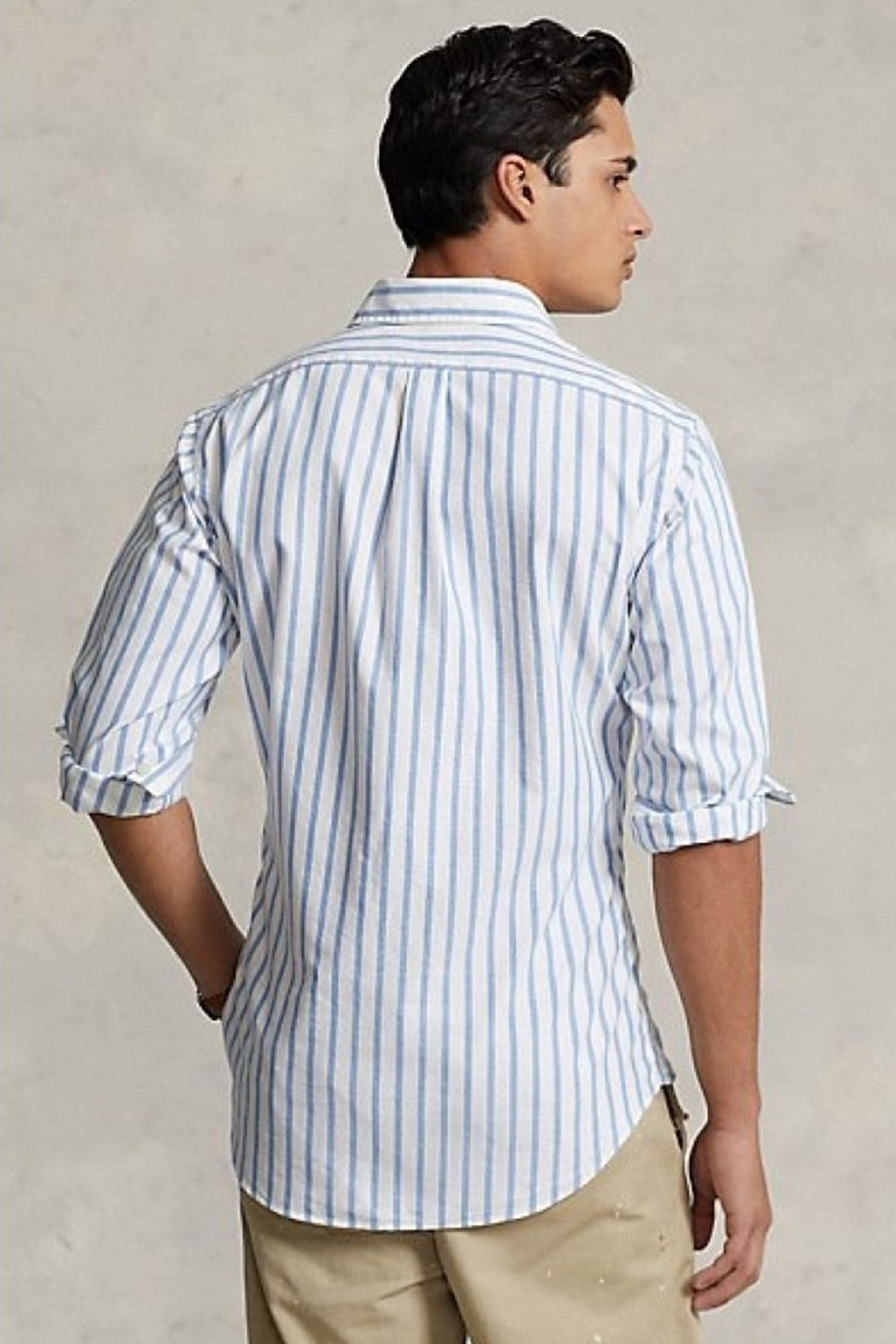 Polo Ralph Lauren Custom Fit Çizgili Oxford Gömlek-Libas Trendy Fashion Store