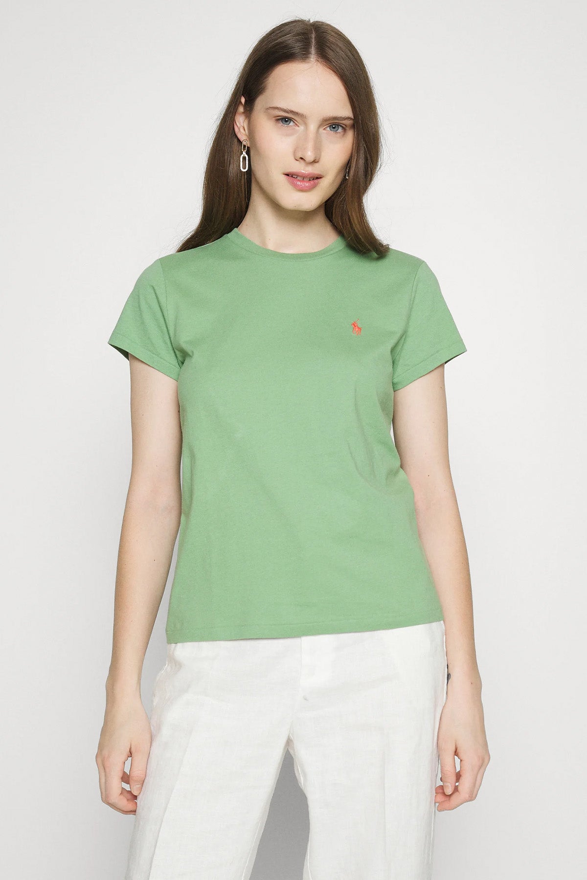 Polo Ralph Lauren Custom Fit Yuvarlak Yaka T-shirt-Libas Trendy Fashion Store